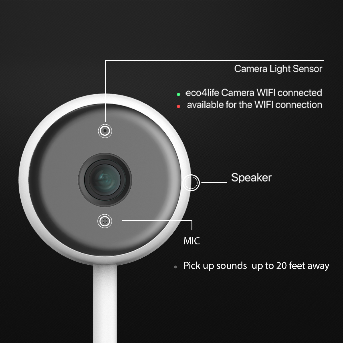 eco4life SC-RIPC-9C Security-Cameras - View #2