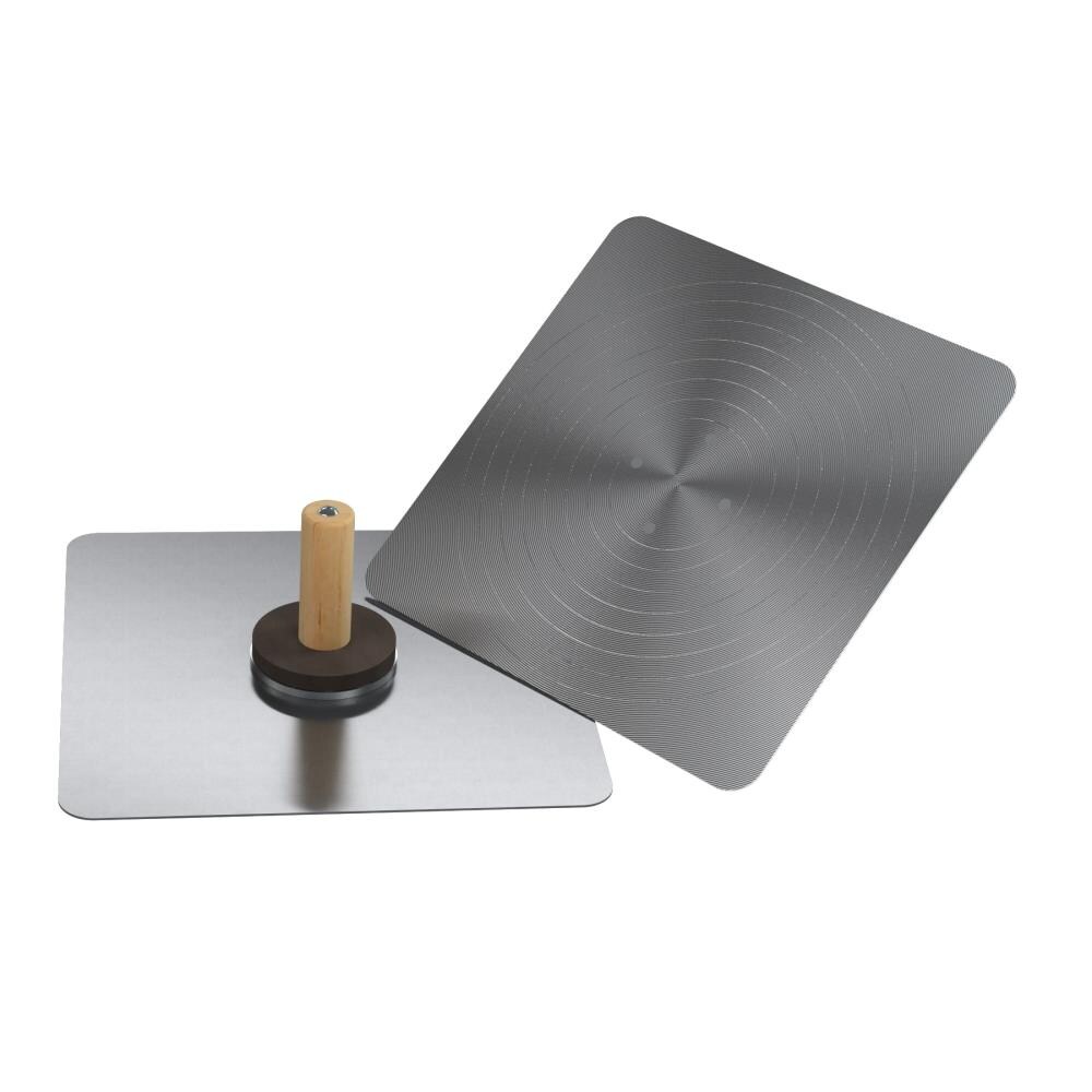 Bon Tool Aluminum Drywall Hawk with 13.5-in x 13.5-in Size and 5-in Comfort Grip Handle