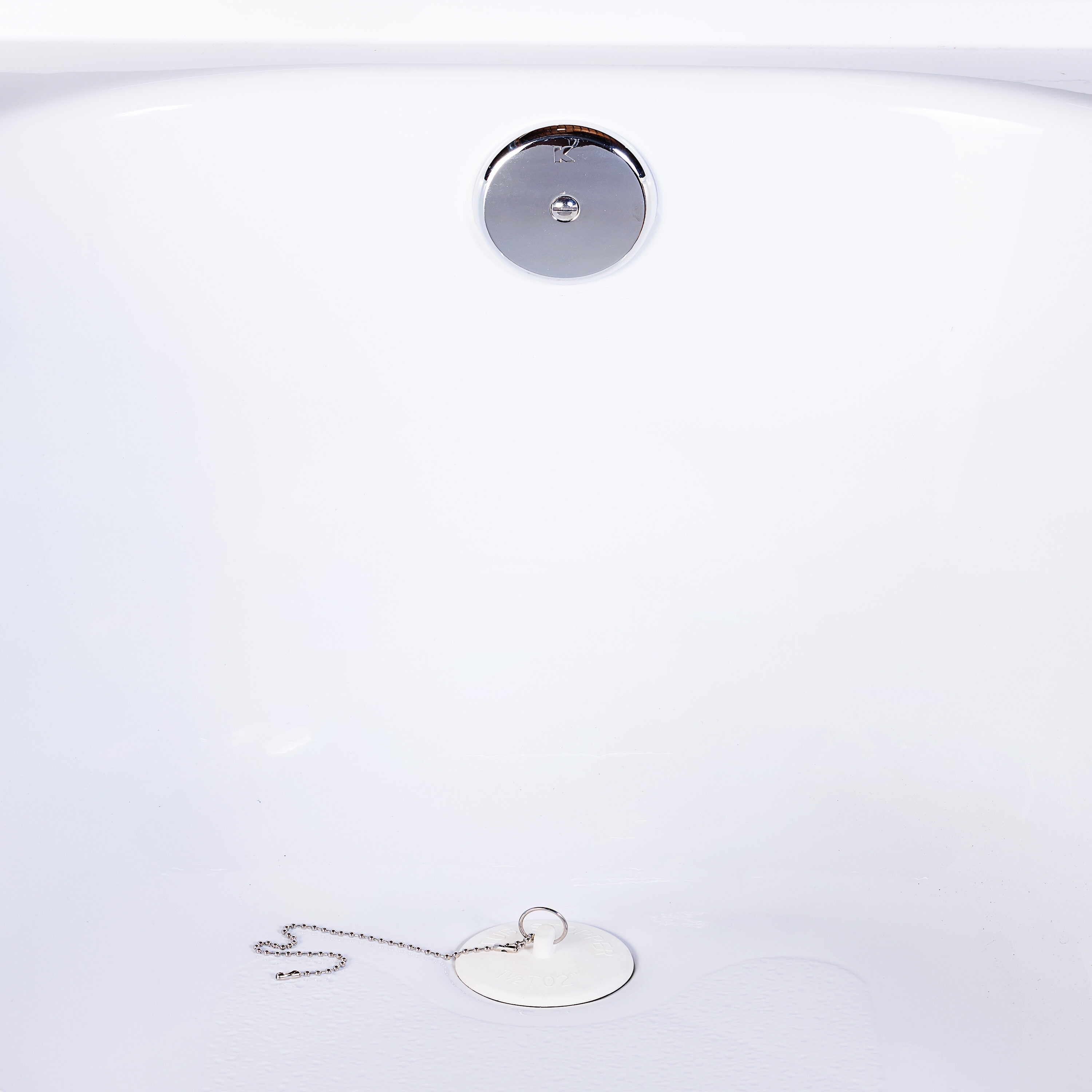 2 pack Danco White Universal Hair Catcher #10306 for Tub and Shower