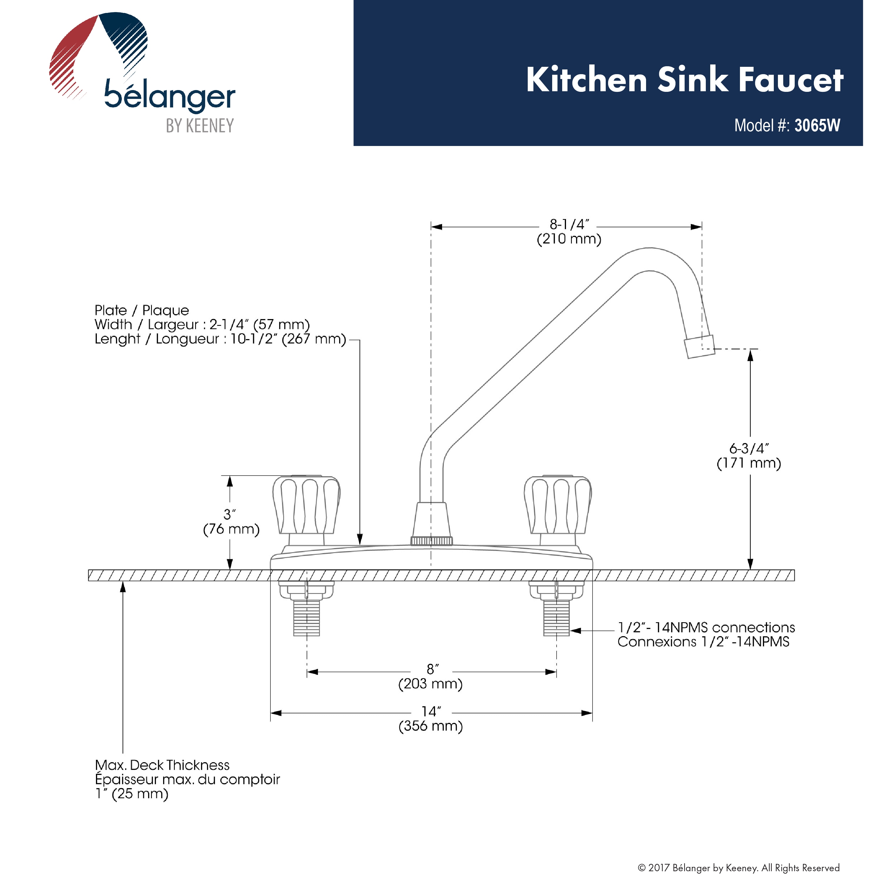 Belanger 3065W Kitchen-Faucets - View #9