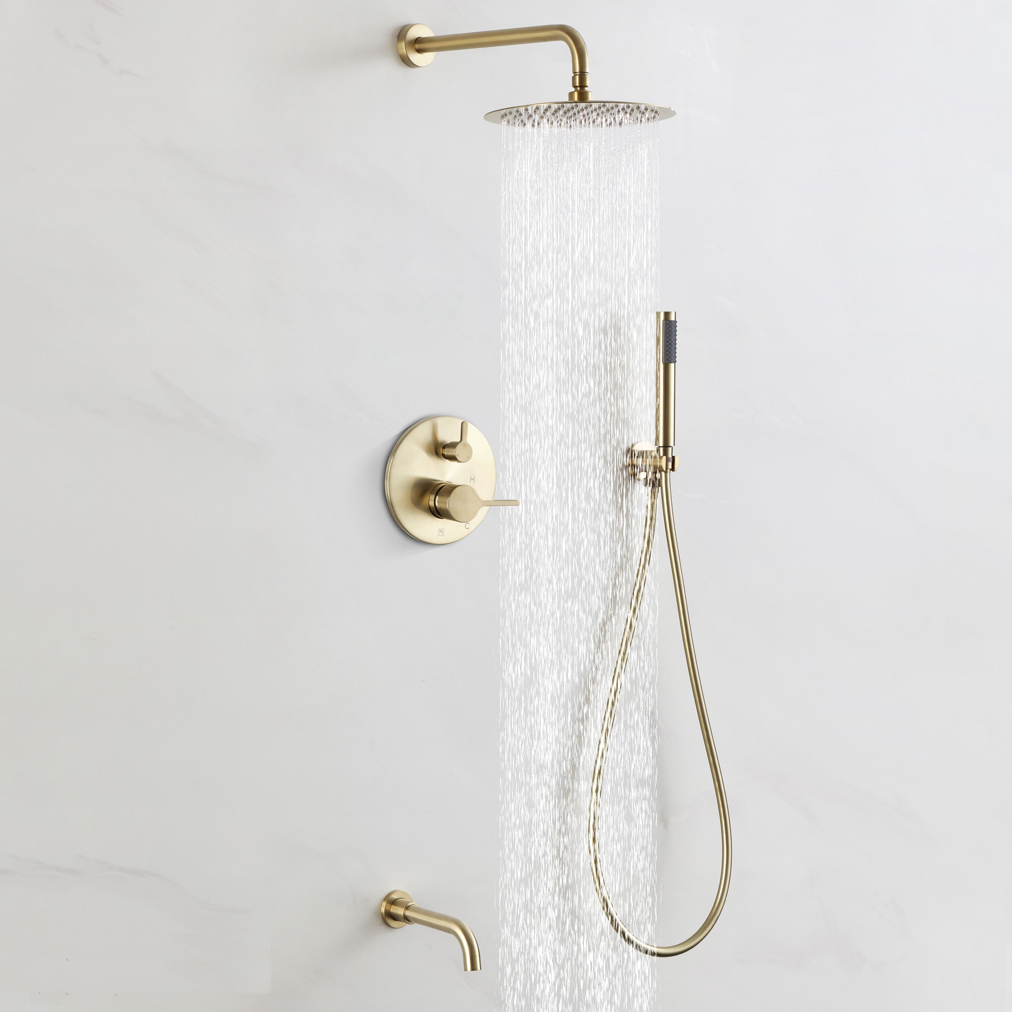 GZMR MR-EB-W-3-10-BN Showerhead-Bar-Panels - View #3