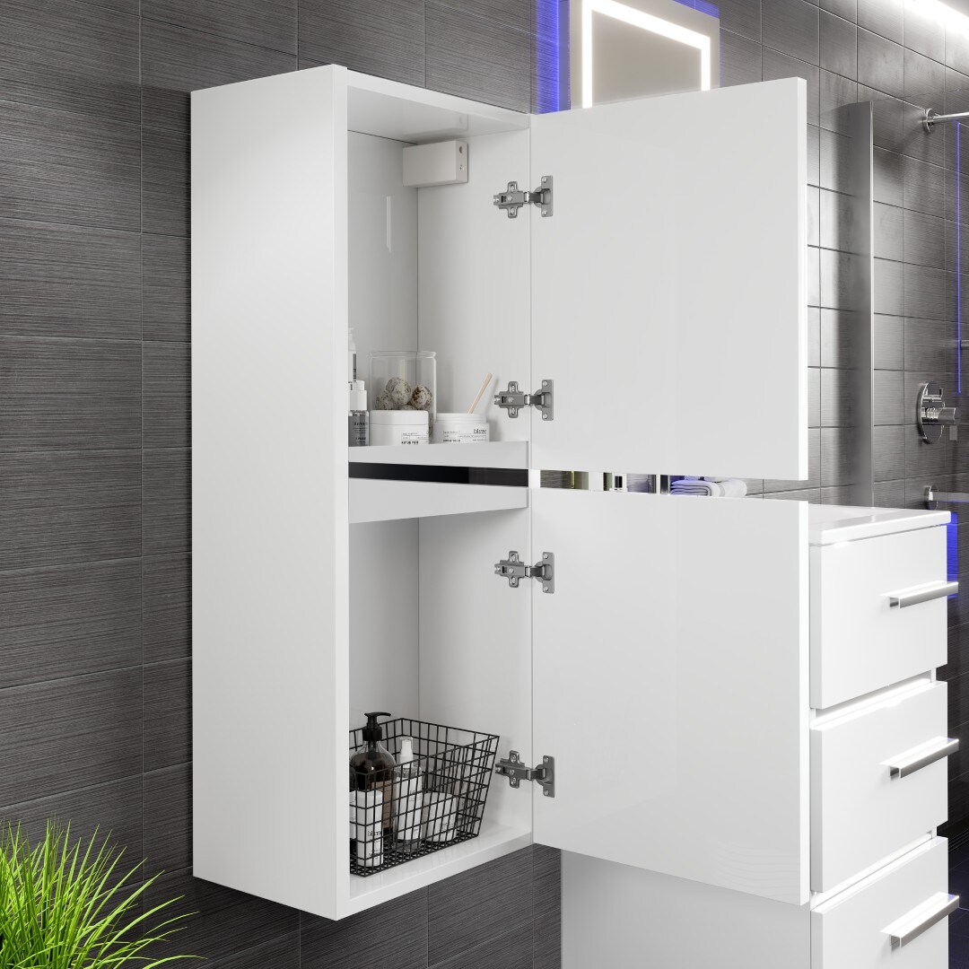Eviva EVCB569-12X24WH Linen-Cabinets - View #3