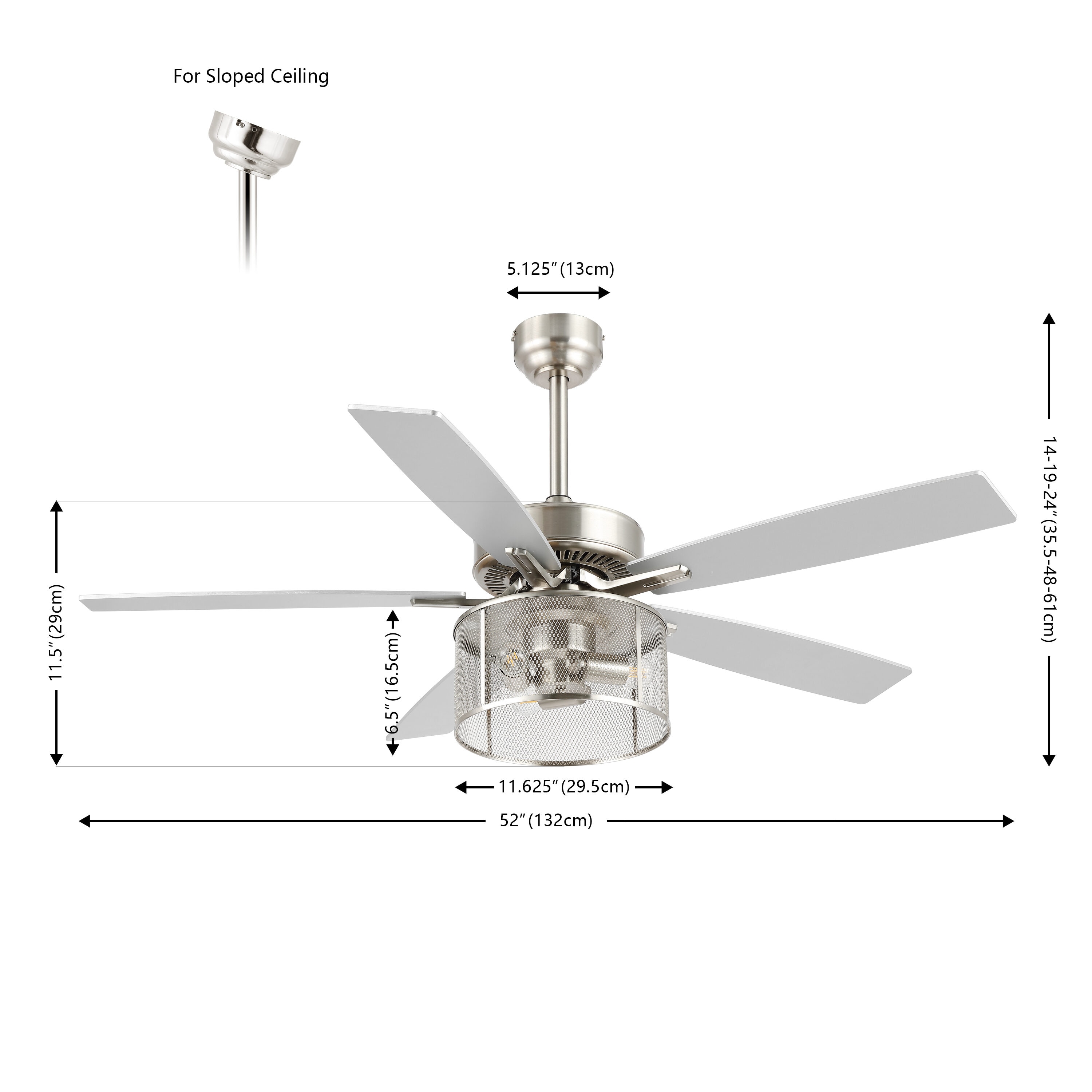 JONATHAN  Y JYL9721C Ceiling-Fans - View #5