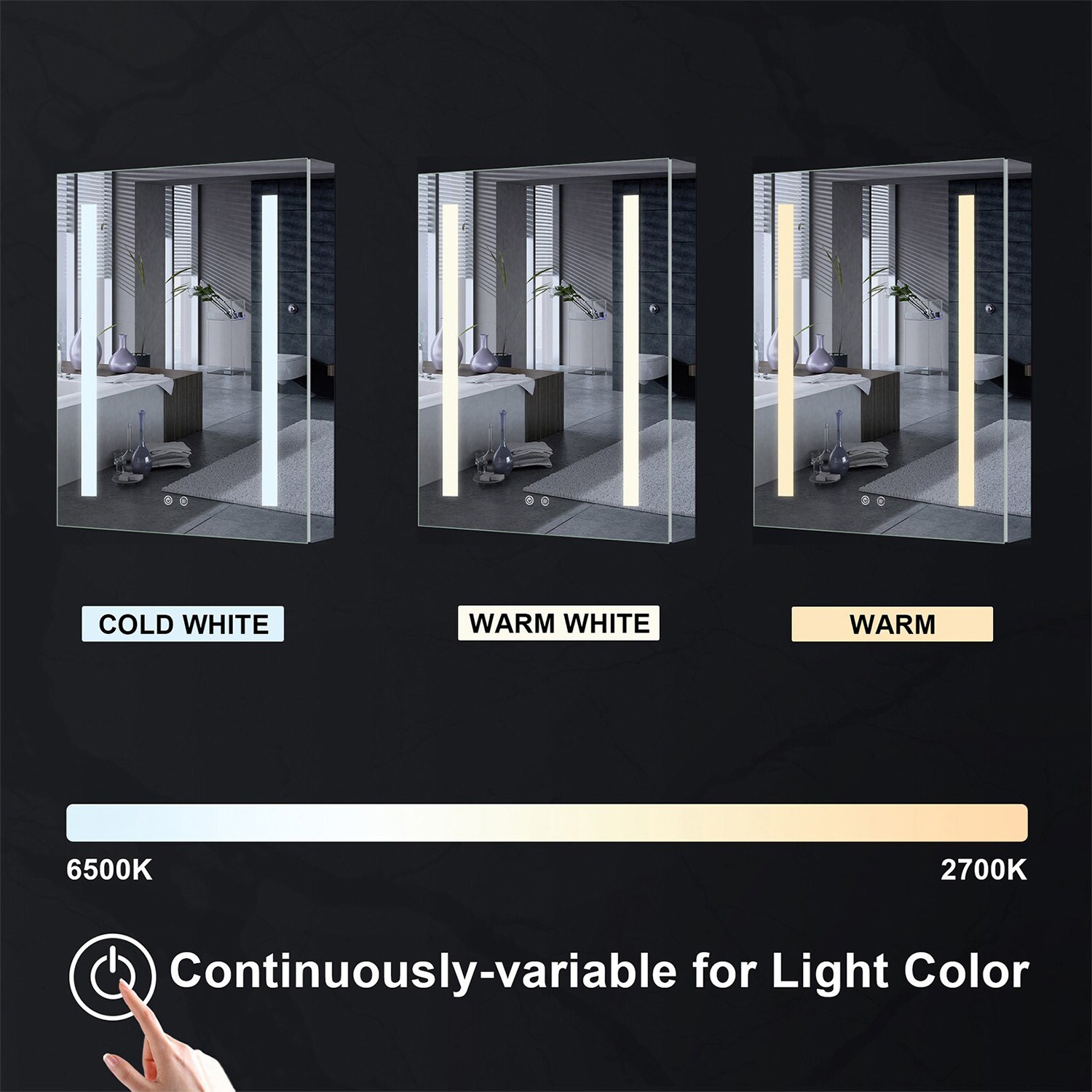 Forclover MEAM-VI2430R Bathroom-Medicine-Cabinets - View #7