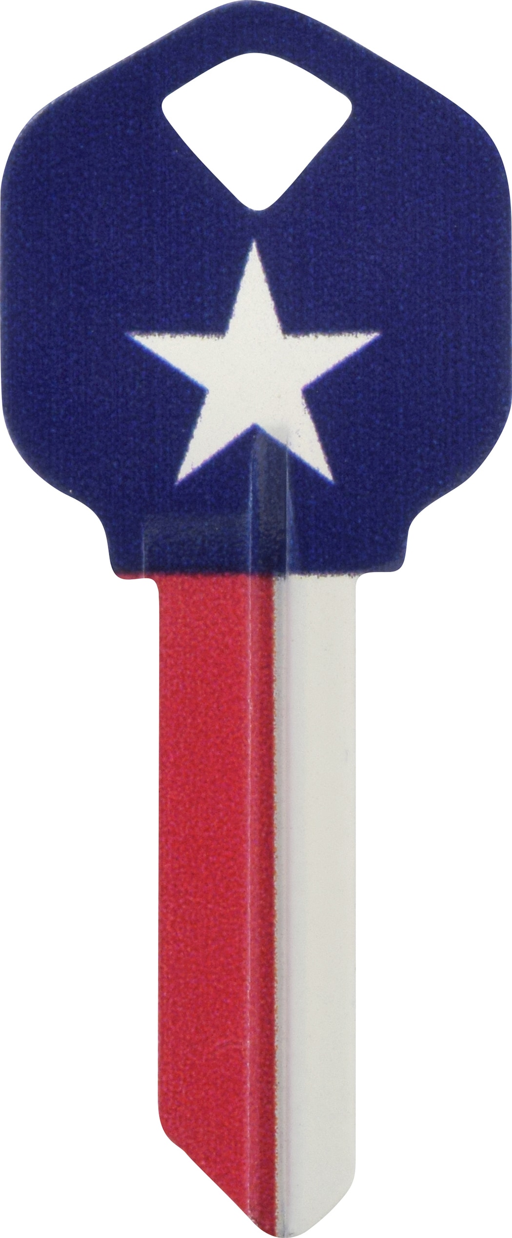 Hillman Buffalo Bills Multicolor #66 Brass House/Entry Key Blank