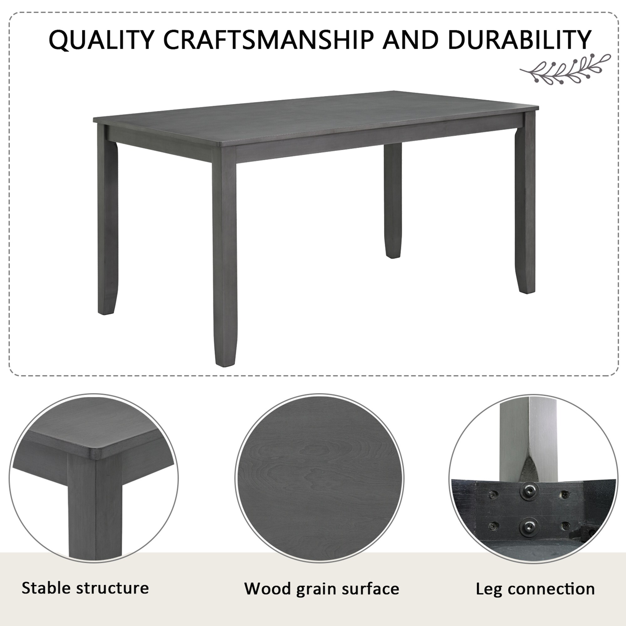 SINOFURN SYA330114GY Dining-Sets - View #11