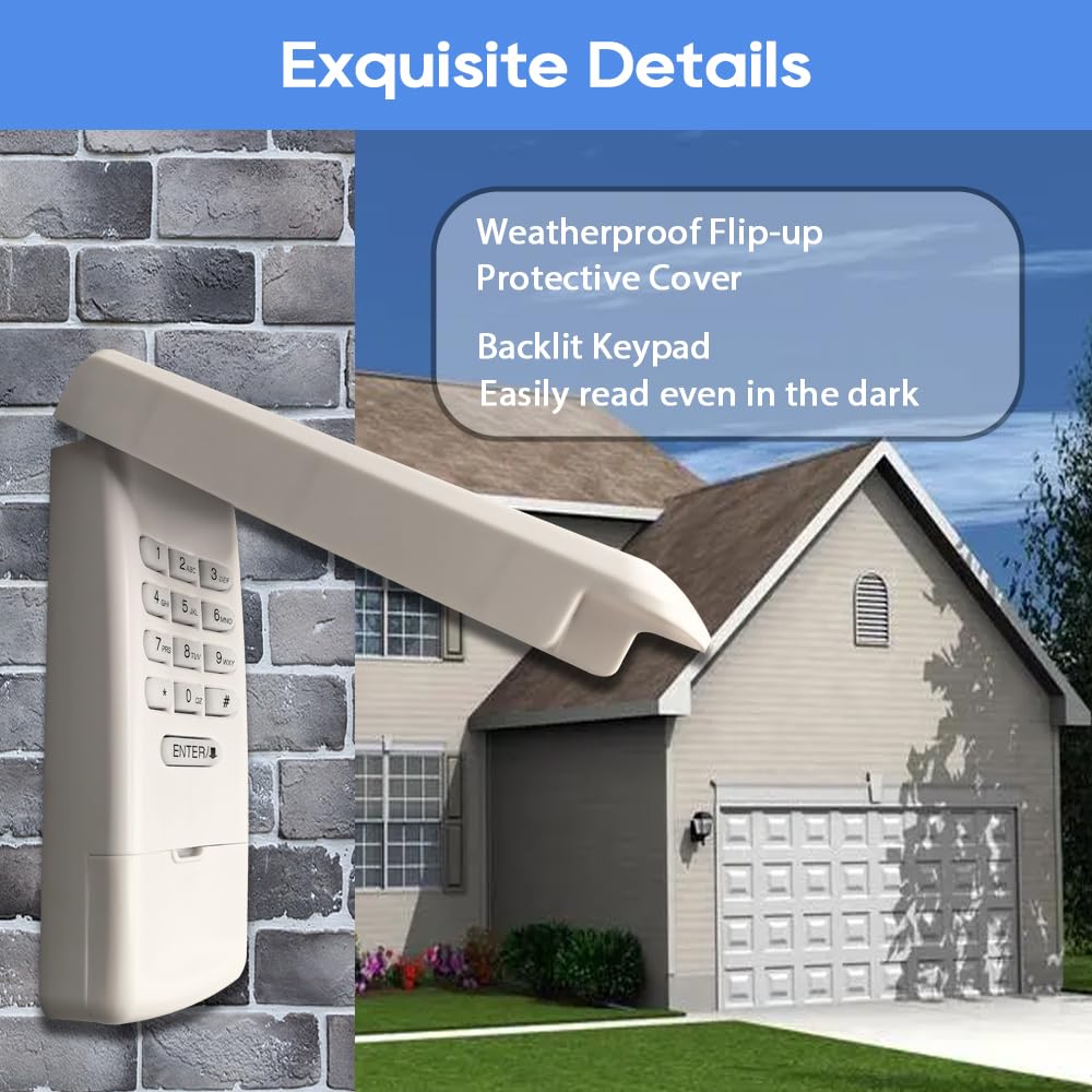 Phyfalip LPF0811P679 Garage-Door-Opener-Keypads - View #3