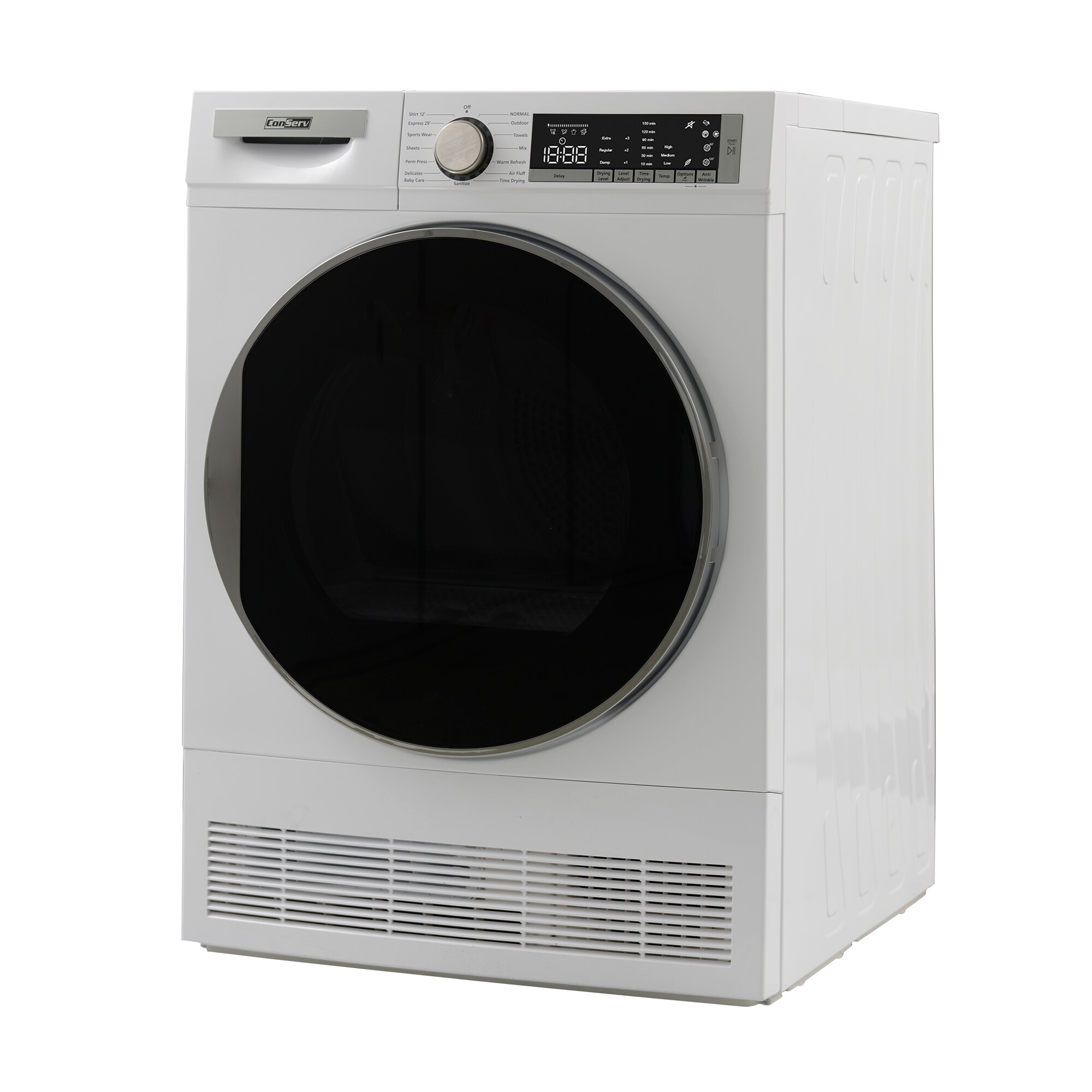 Conserv 4-cu Ft Stackable Ventless Electric Dryer (white) Energy Star 