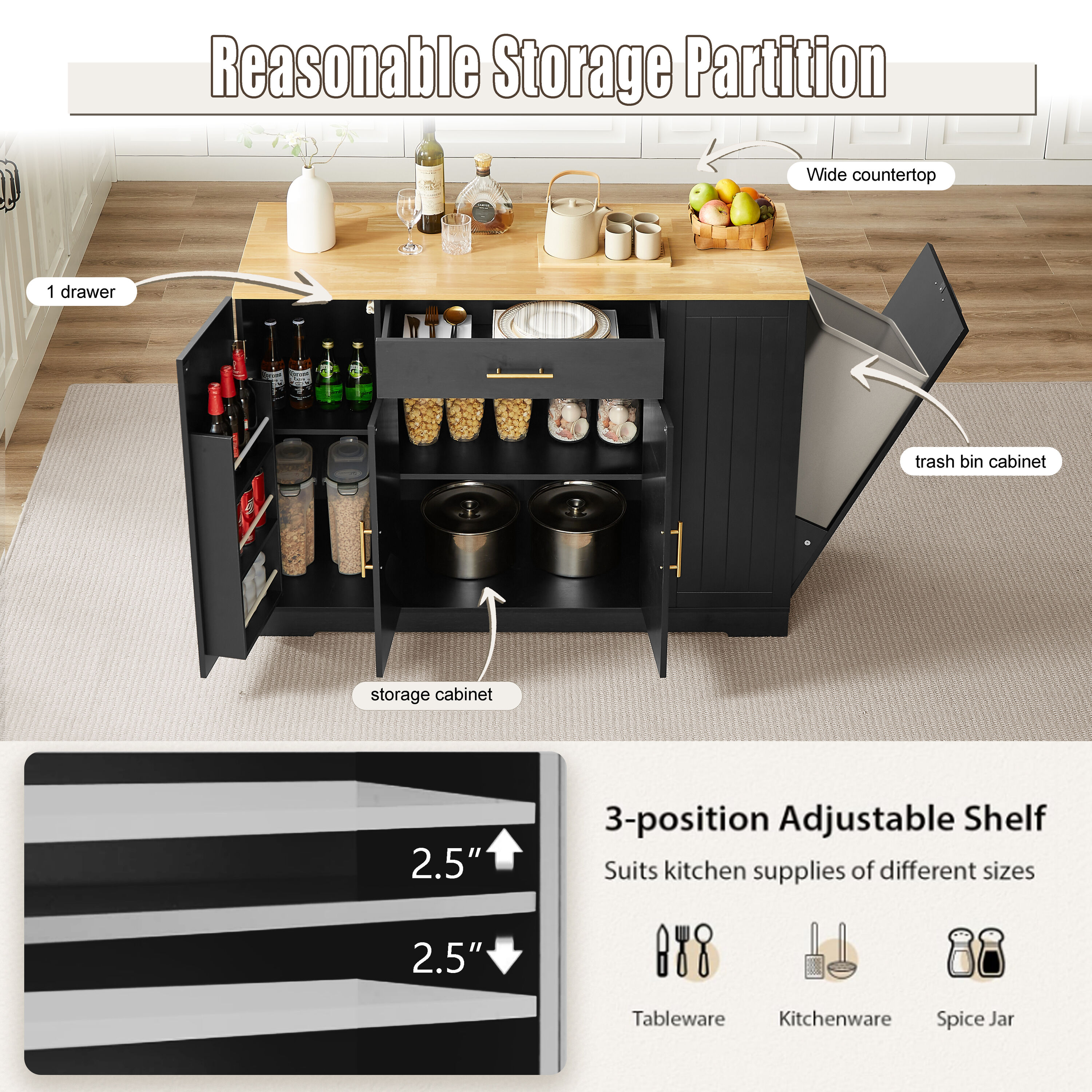 Damerin ZQ-DS-F04 Free-Standing-Shelving - View #19