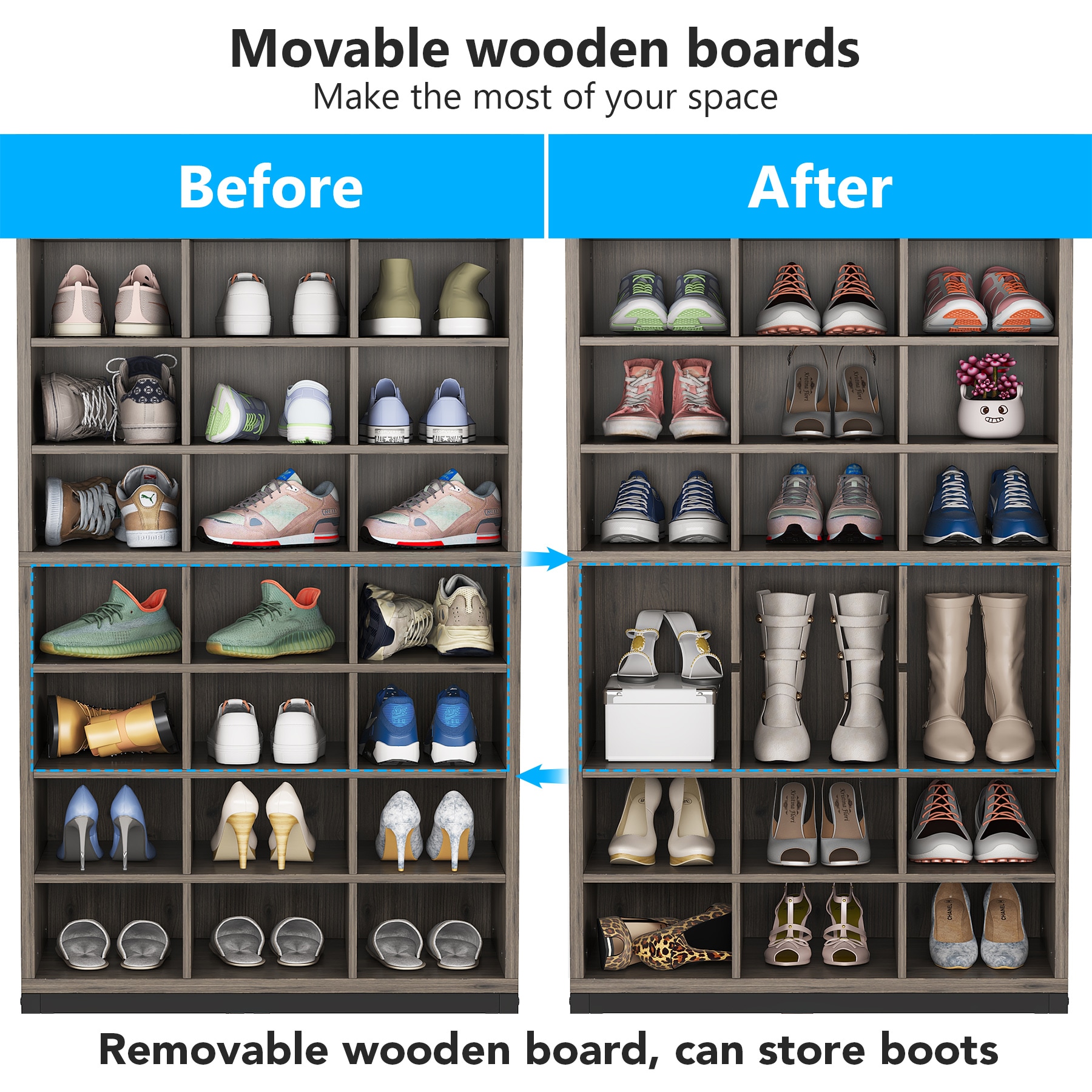 Tribesigns HOGA-XK00260 Shoe-Racks - View #6
