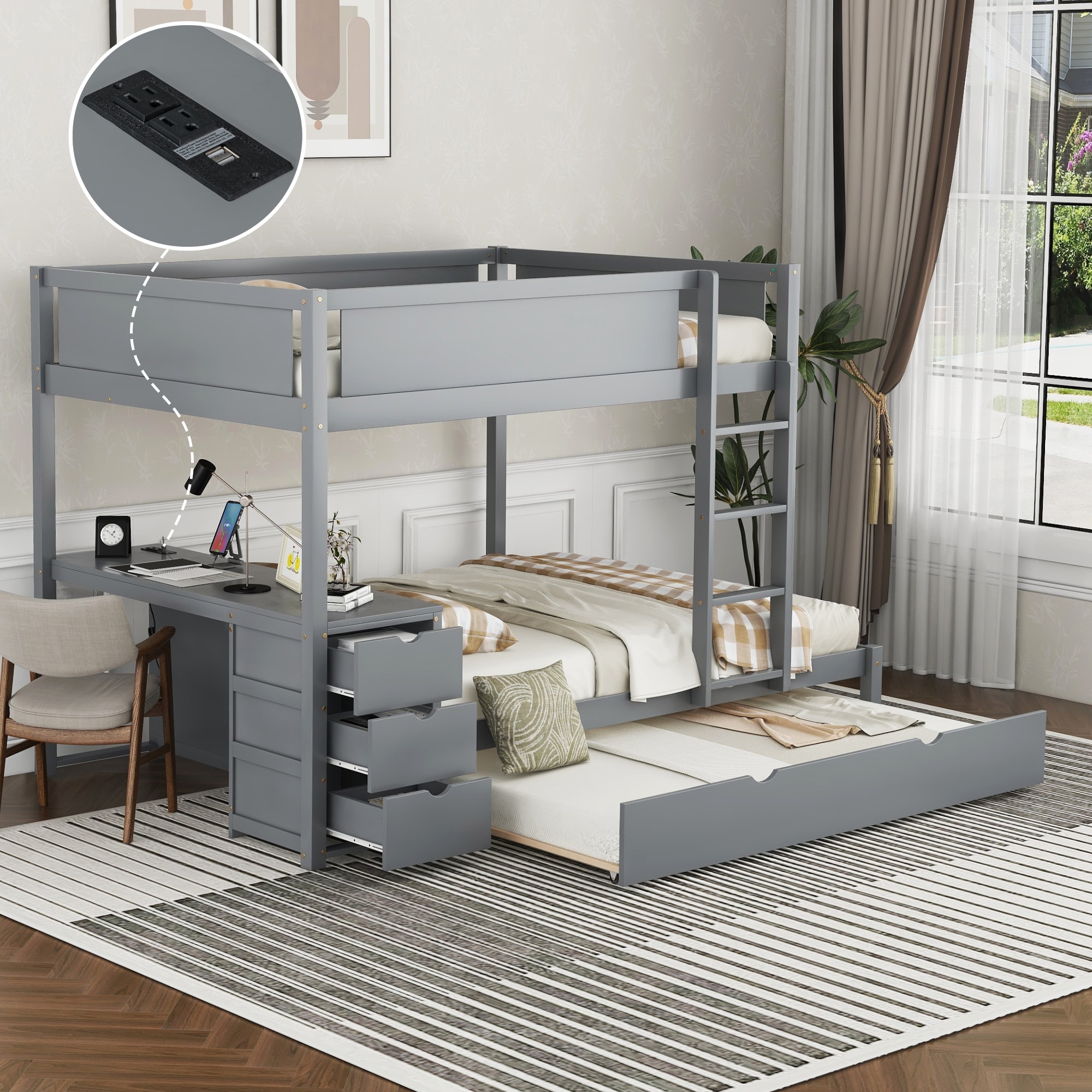 ModernLuxe LT000364AAE Bunk-Beds - View #2
