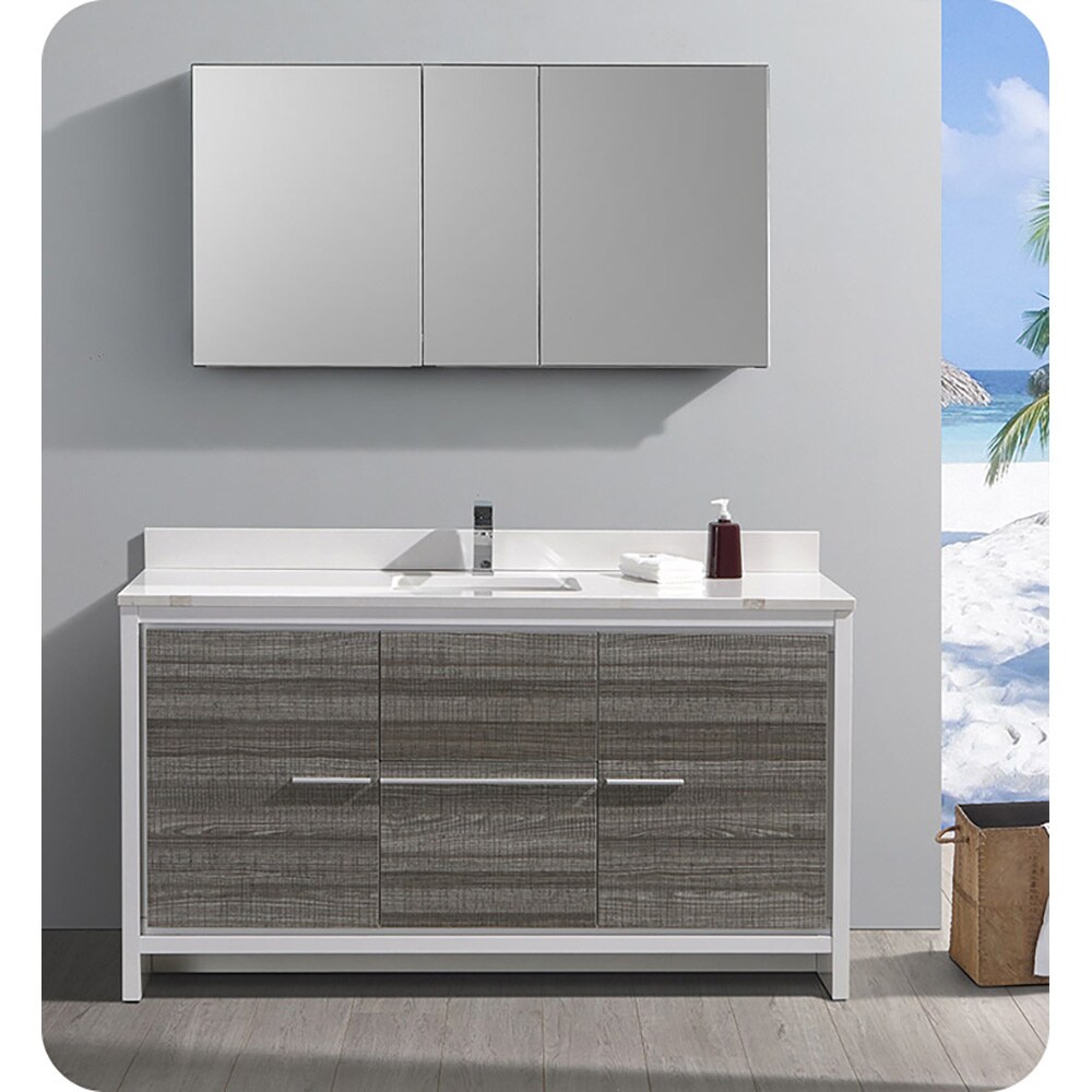 Fresca FCB8119HA-S-CWH-U Bath-Vanity-Combo - View #7