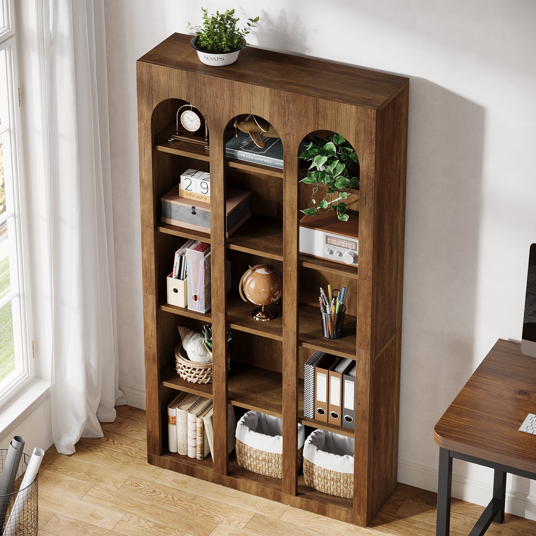 Tribesigns HOGA-U0078 bookcases - View #4