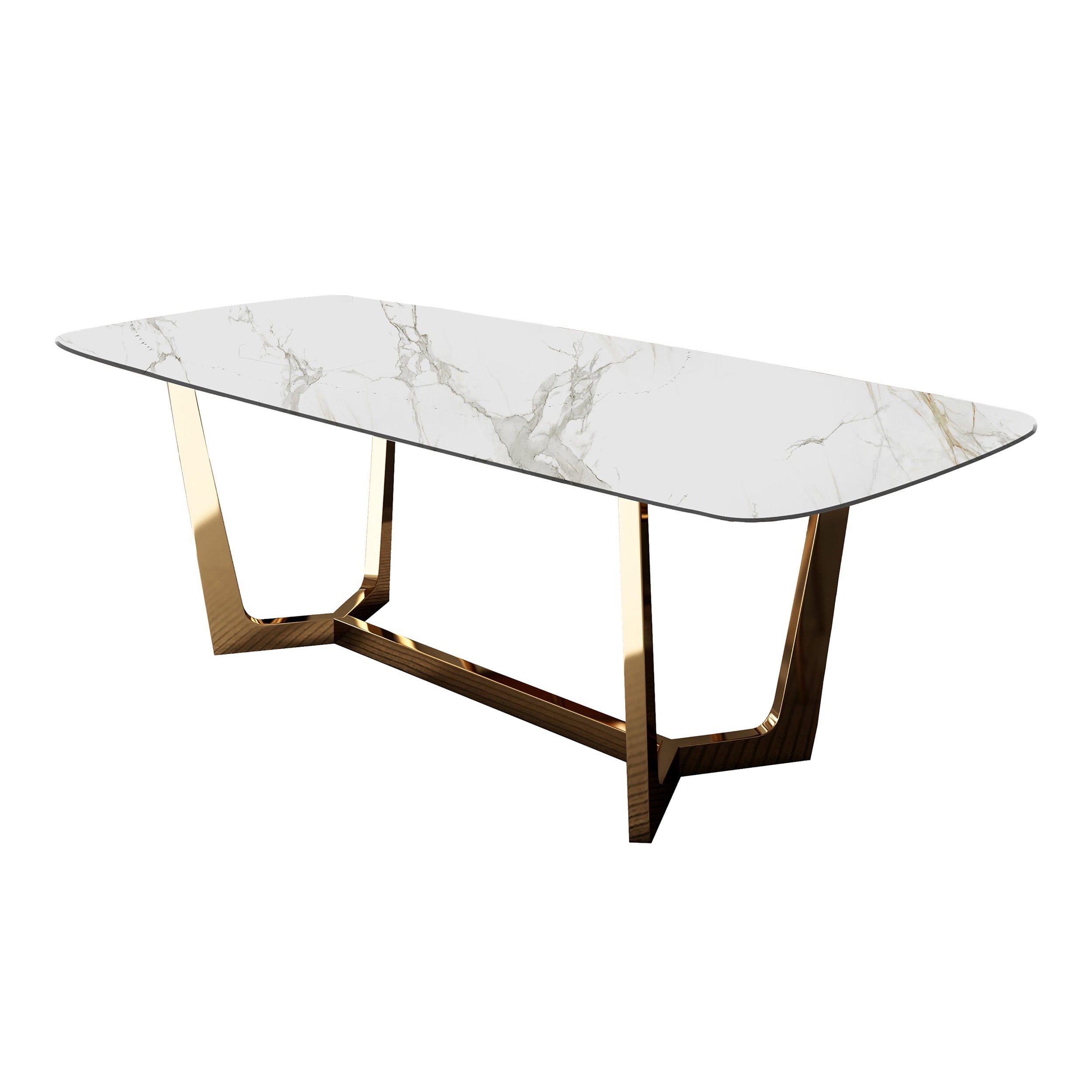 Furniture of America IDF-3701GDT-7PC Dining-Sets - View #3