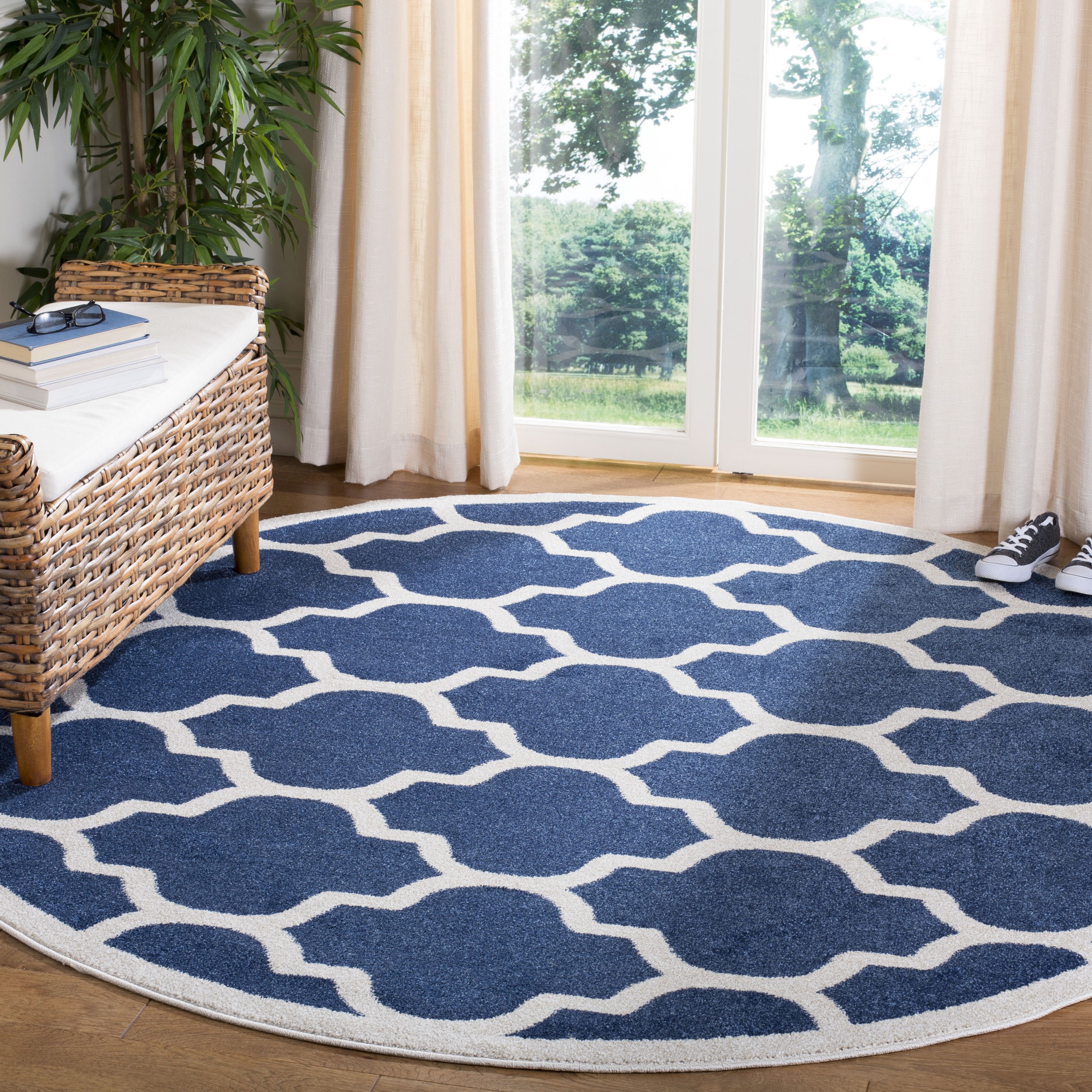 Amherst 24 Bath Rug Blue