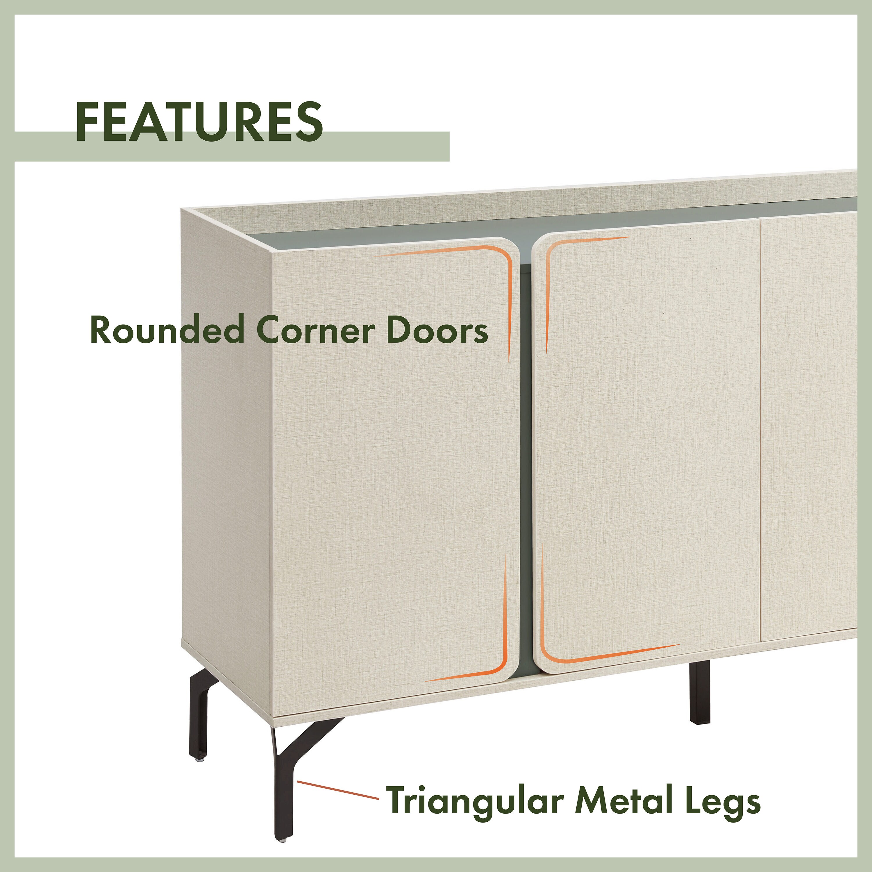 Furniture of America IDI-233225 Dining-Kitchen-Storarge - View #16