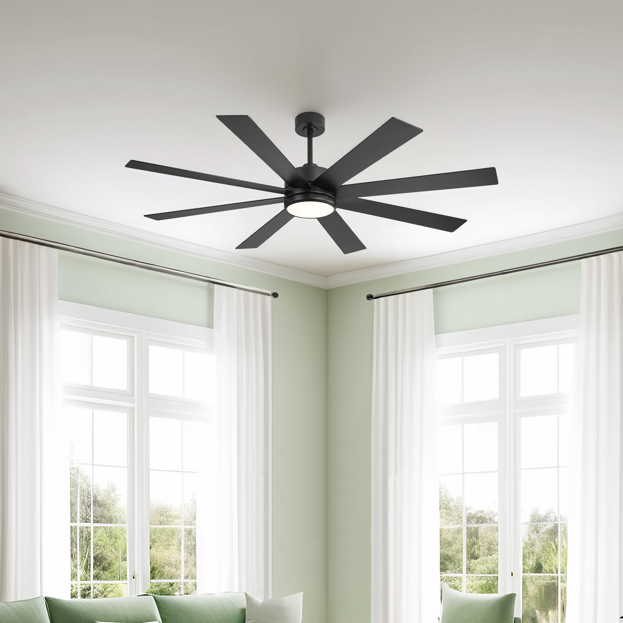 Breezary 23003-SN Ceiling-Fans - View #3