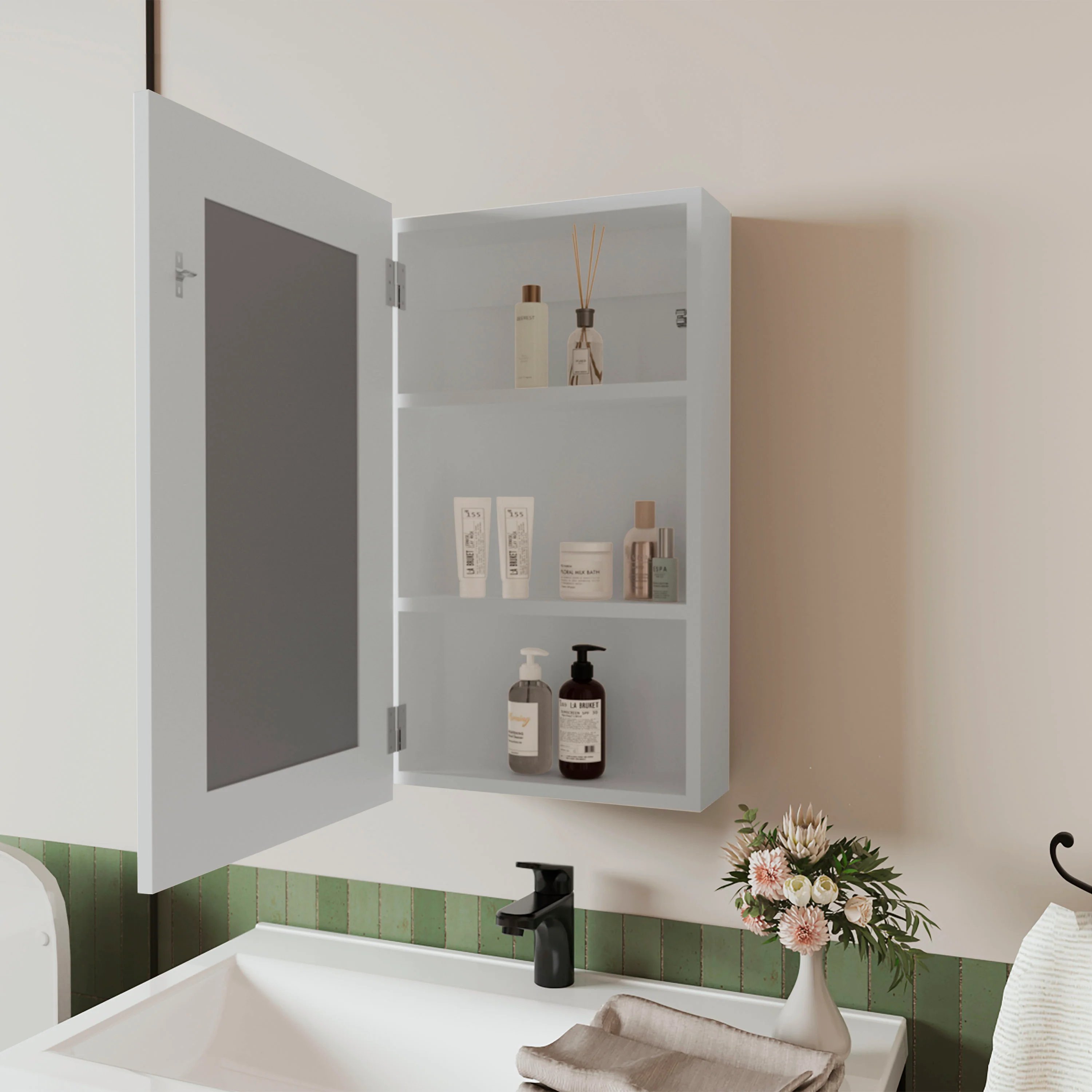 Huluwat P1-2P252182 Bathroom-Medicine-Cabinets - View #2