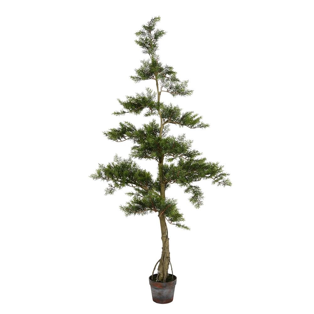 Vickerman TB180160 60-in Green Indoor Floor Cedar Artificial tree