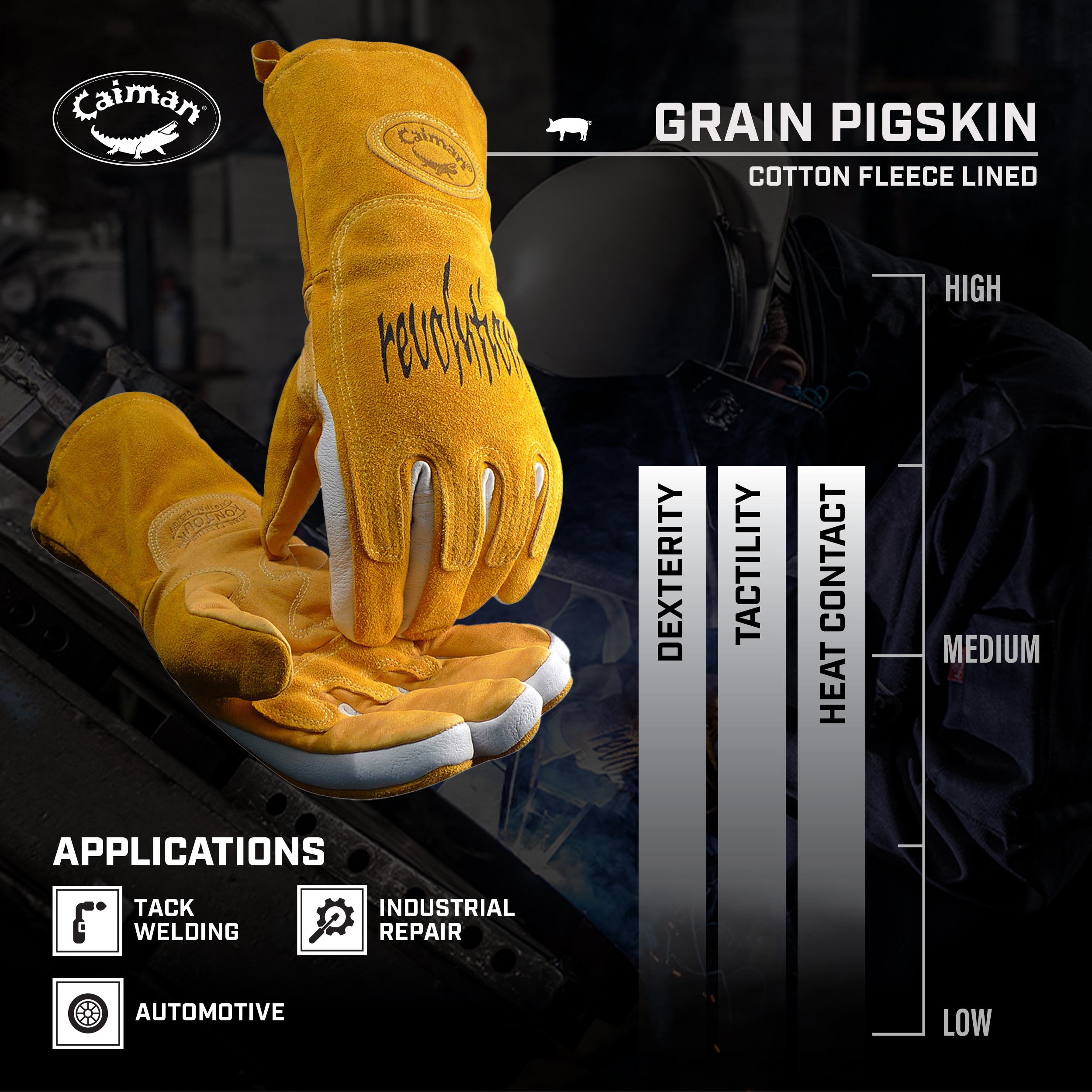 Caiman 1812-6 Welding-Apparel - View #9