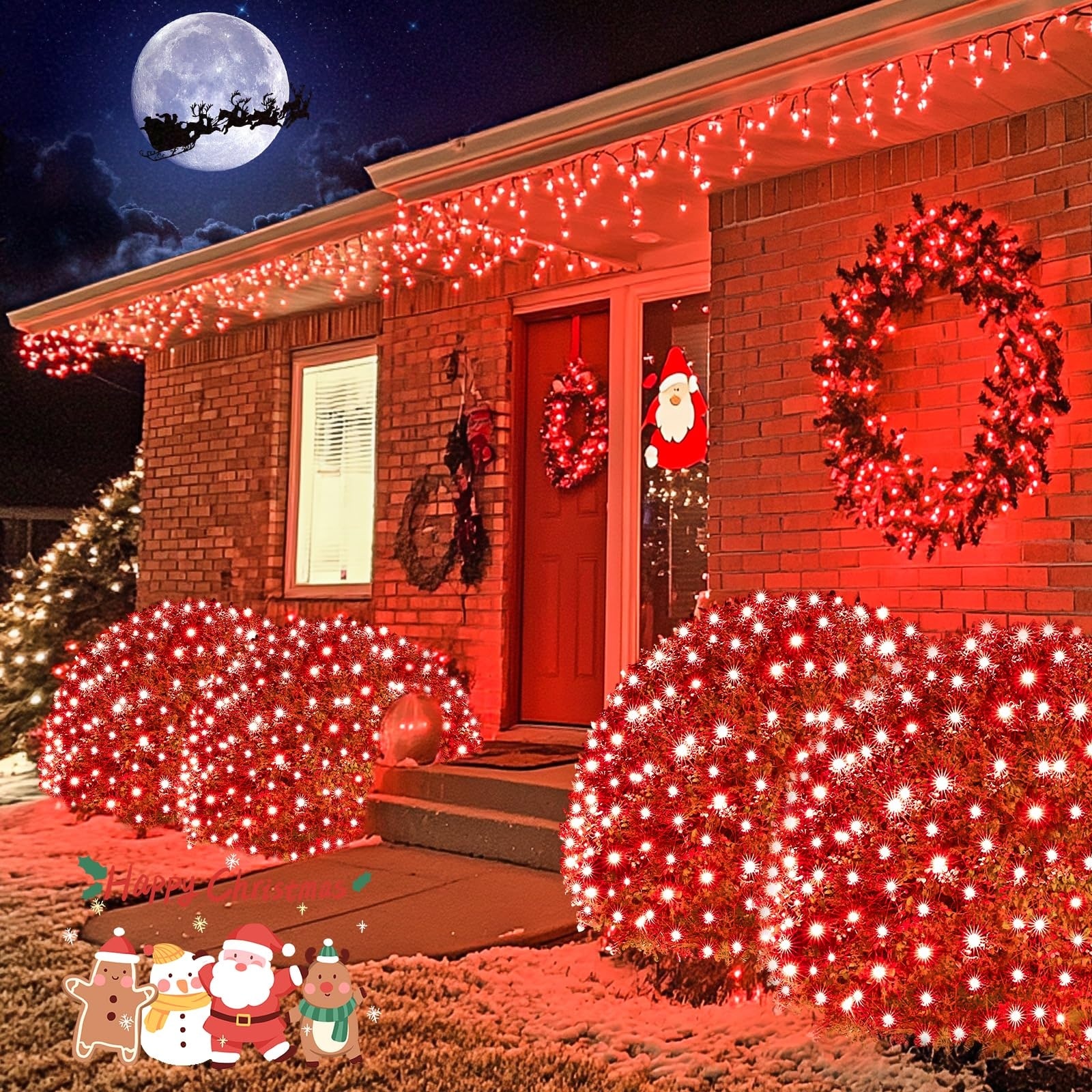AOIZGMY LAZ0527Z044 Christmas-Net-Lights - View #6