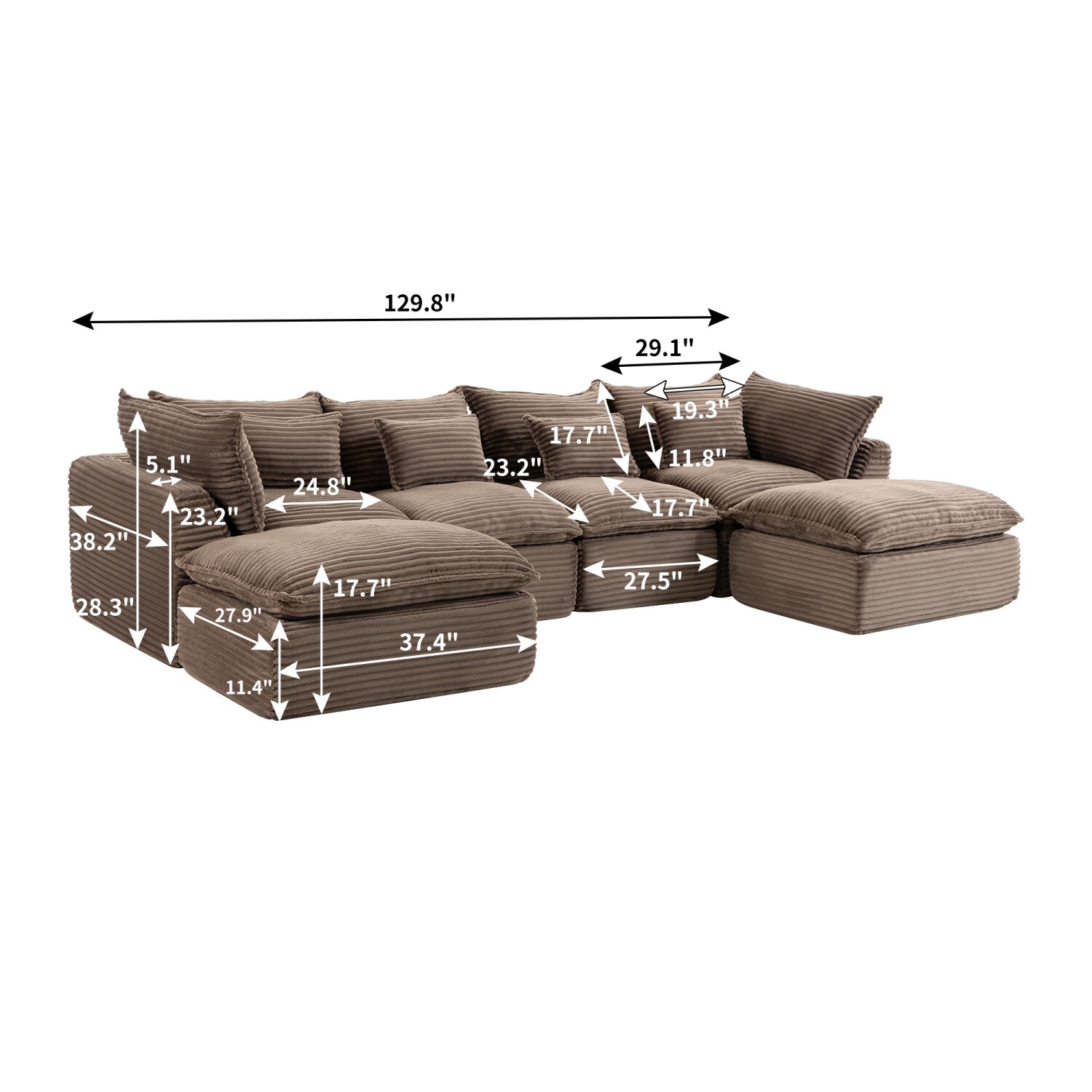 CHITA ZASFF1116 Sofas-Loveseats - View #4