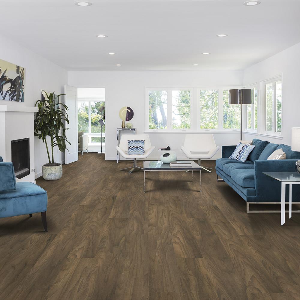 Mohawk Windy Ridge Walnut 18 Luxury Vinyl Plank Flooring in the Vinyl ...