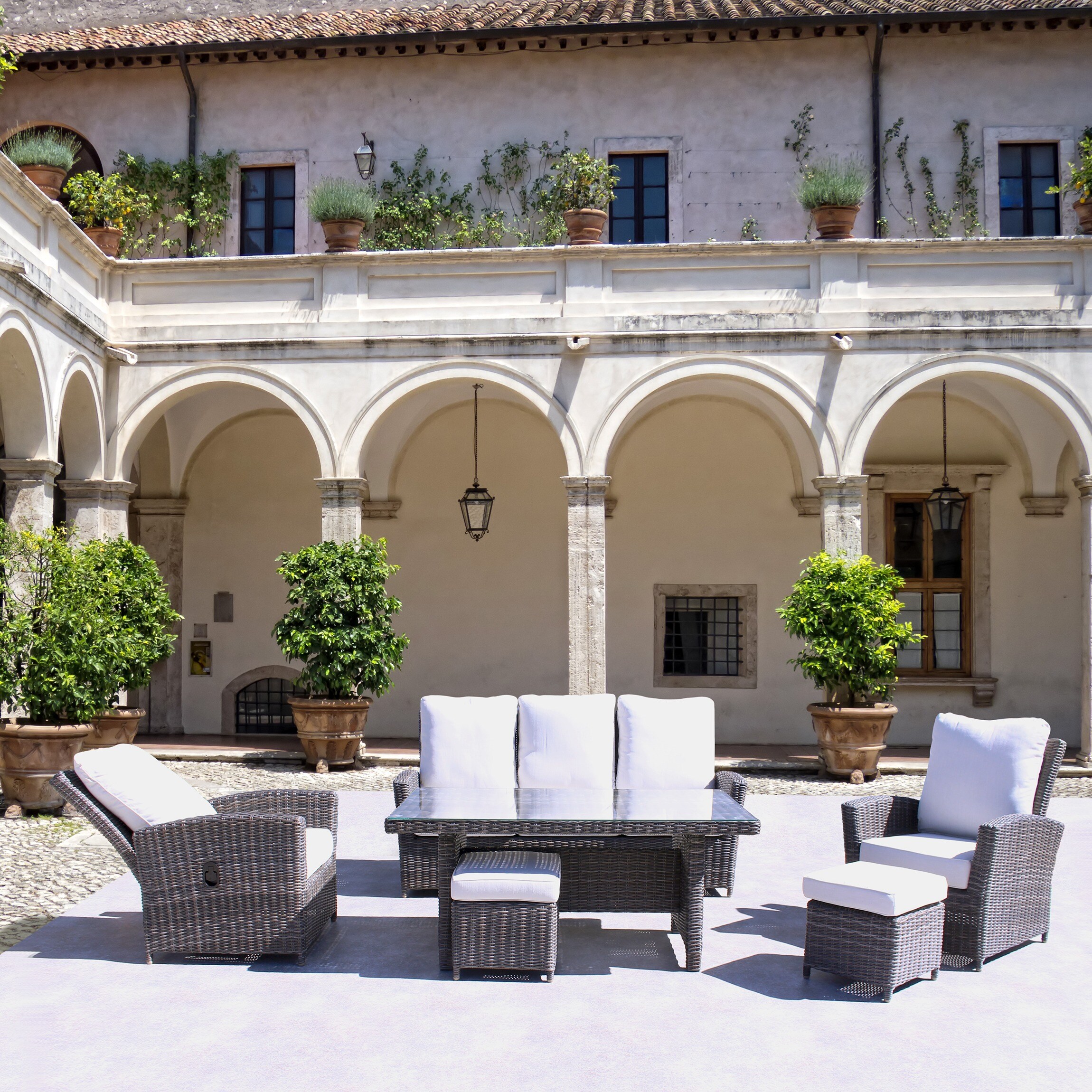 Courtyard Casual 5253 Stools-Ottomans - View #6