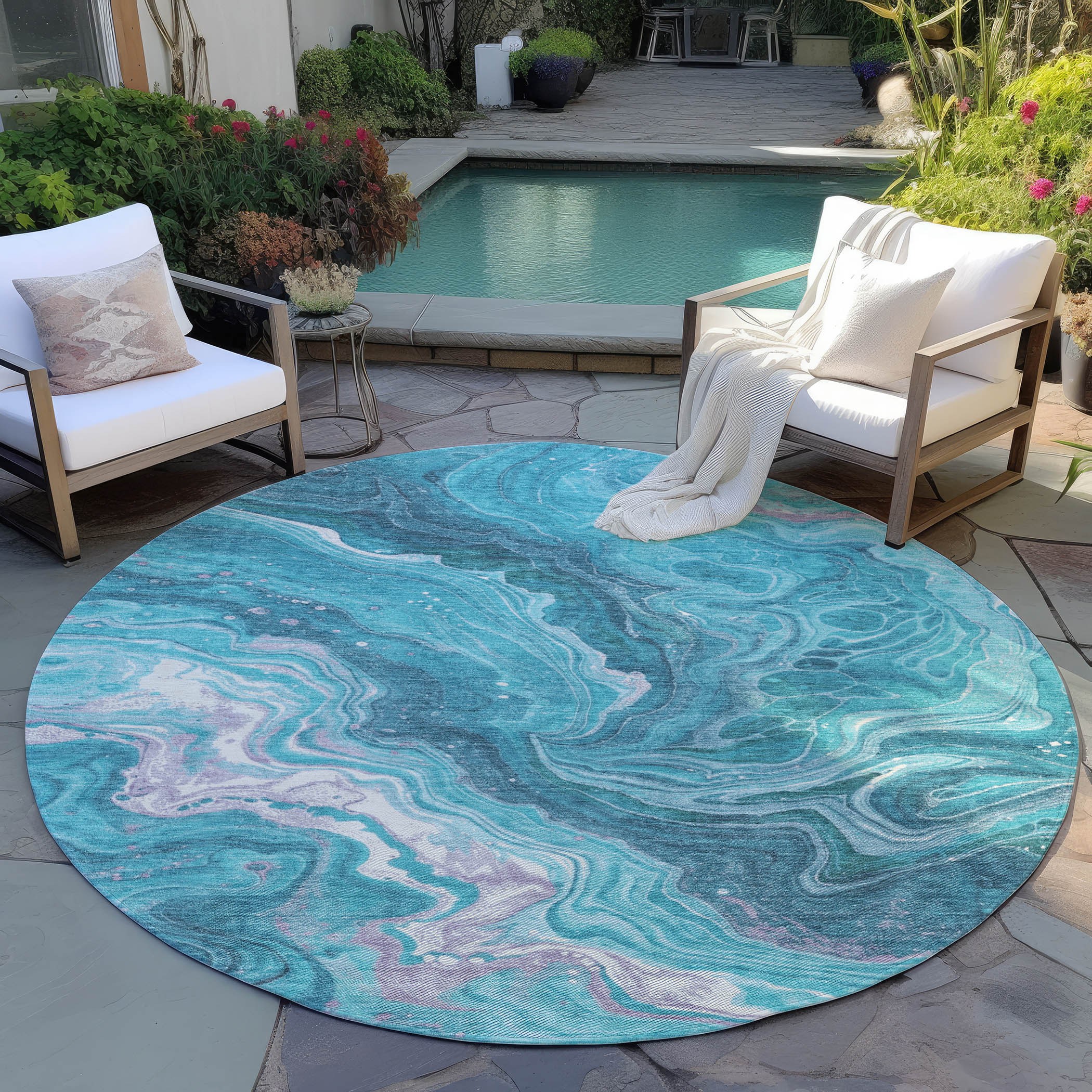 Addison Rugs ACN1701TE8RO rugs - View #7