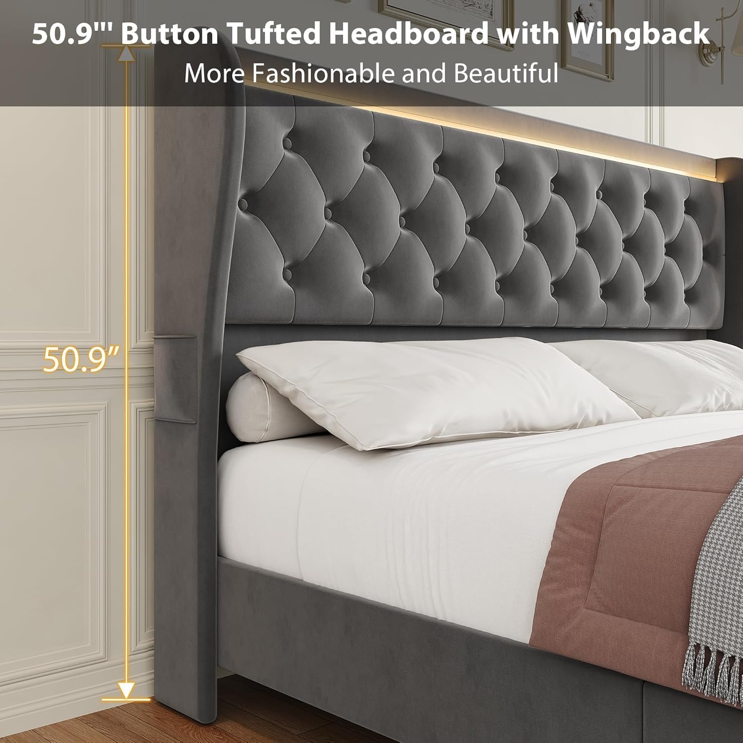 Qeetex LHF-BED-PHO-15HJXLXE beds - View #5