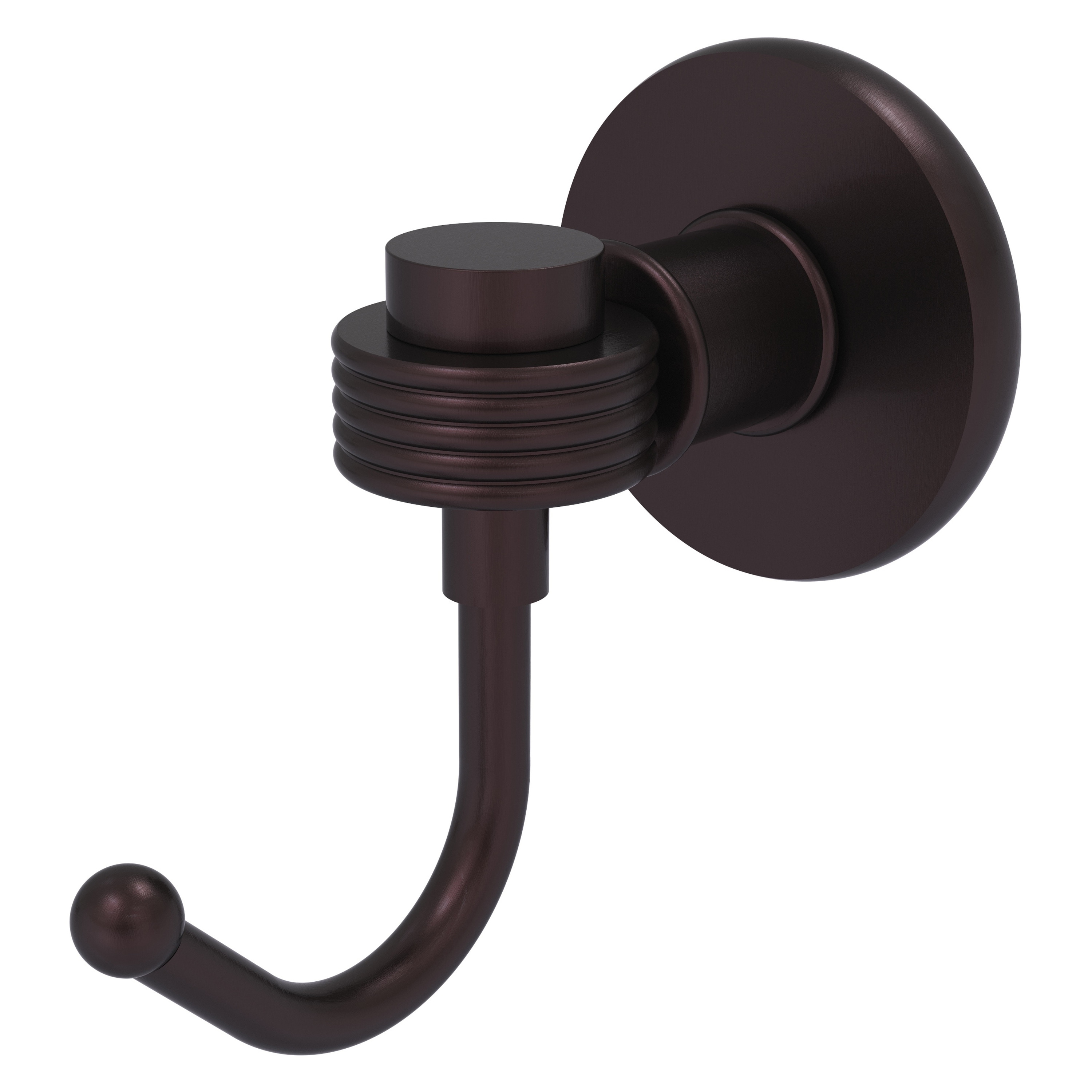 Allied Brass 2020G-ABZ Continental Antique Bronze Single -Hook Wall mount Towel Hook