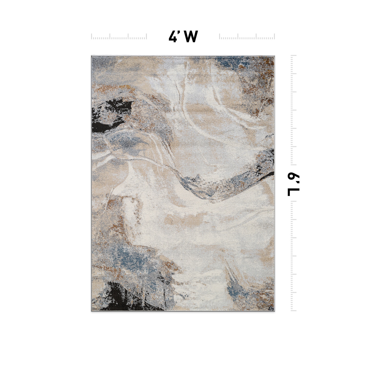World Rug Gallery WR205BEIGE4X6 rugs - View #7