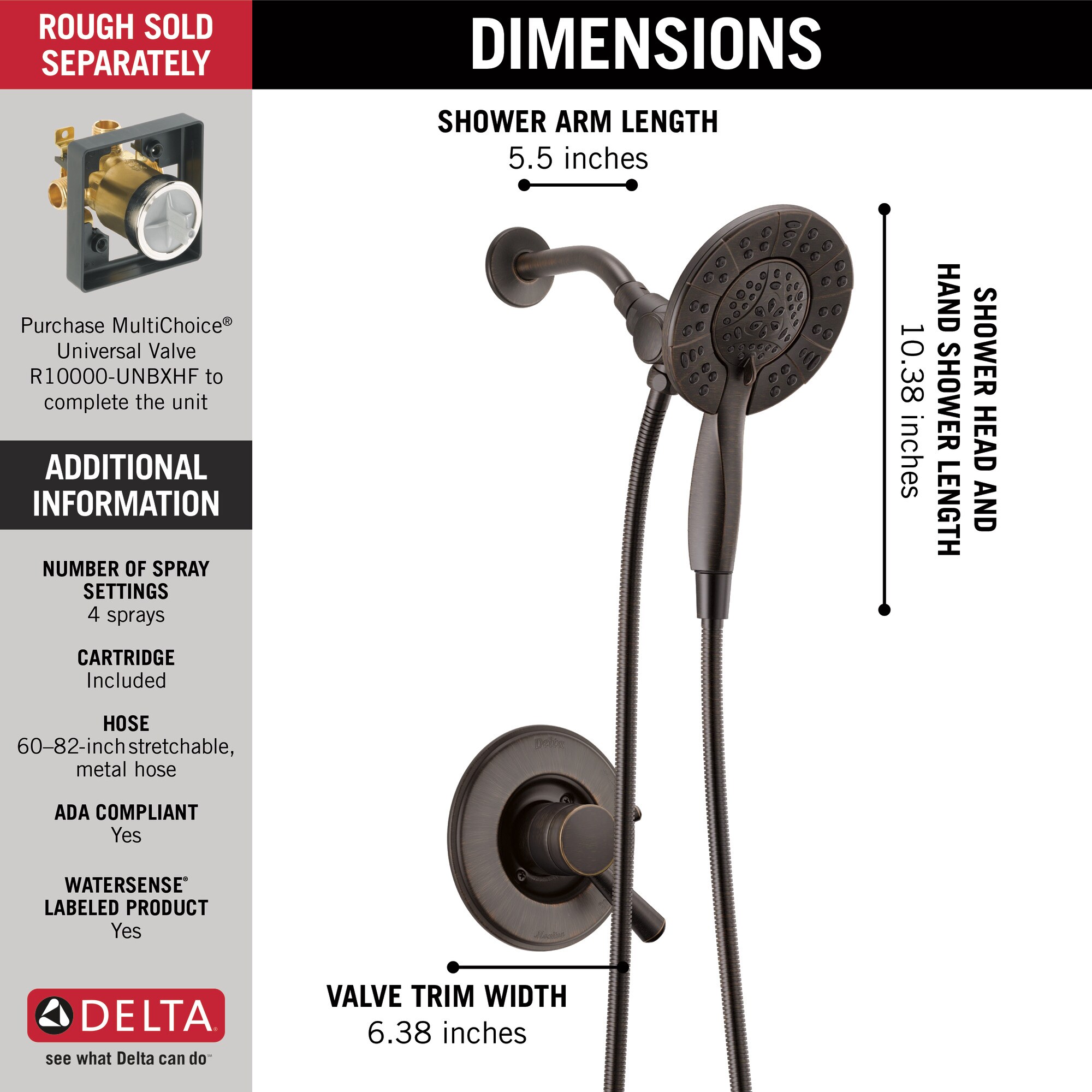 T17293-RB-I Tub-Shower-Faucets - View #10