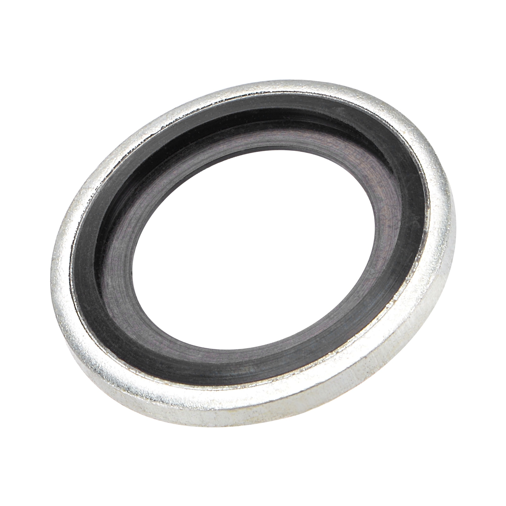 Unique Bargains Bonded Sealing Washers M18 24.6x15x3mm Carbon Steel Nitrile Rubber Gasket 50pcs #S26090701UX5567