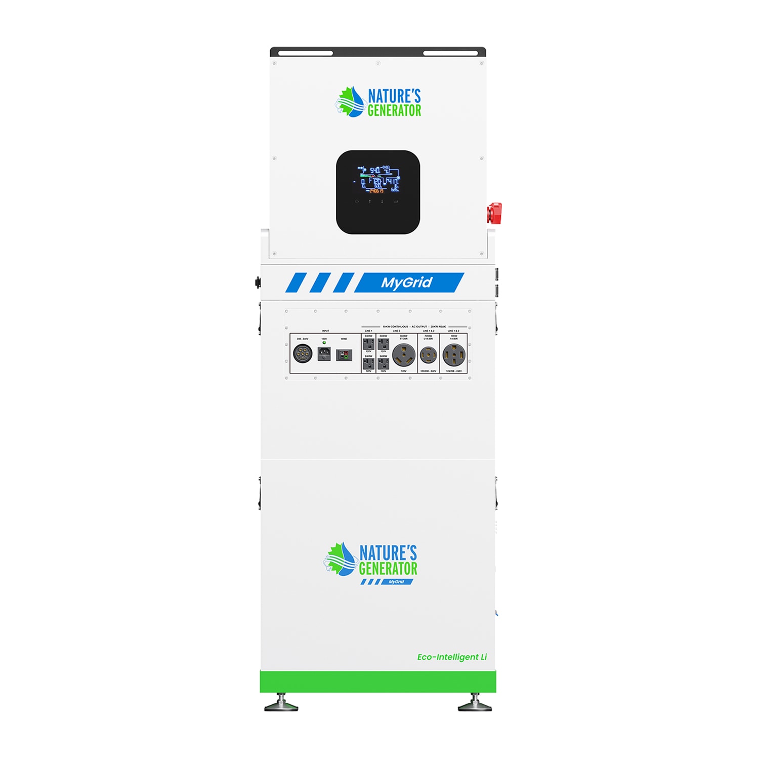 NATURE'S GENERATOR 10000-Watt Off-Grid Inverter #NGMGTN