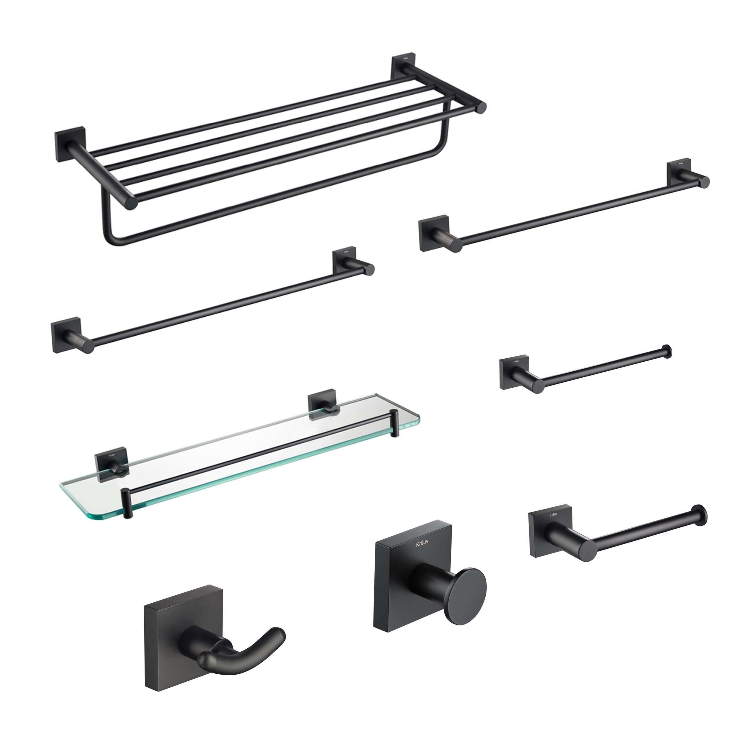 Kraus  Ventus Matte Black Accessories