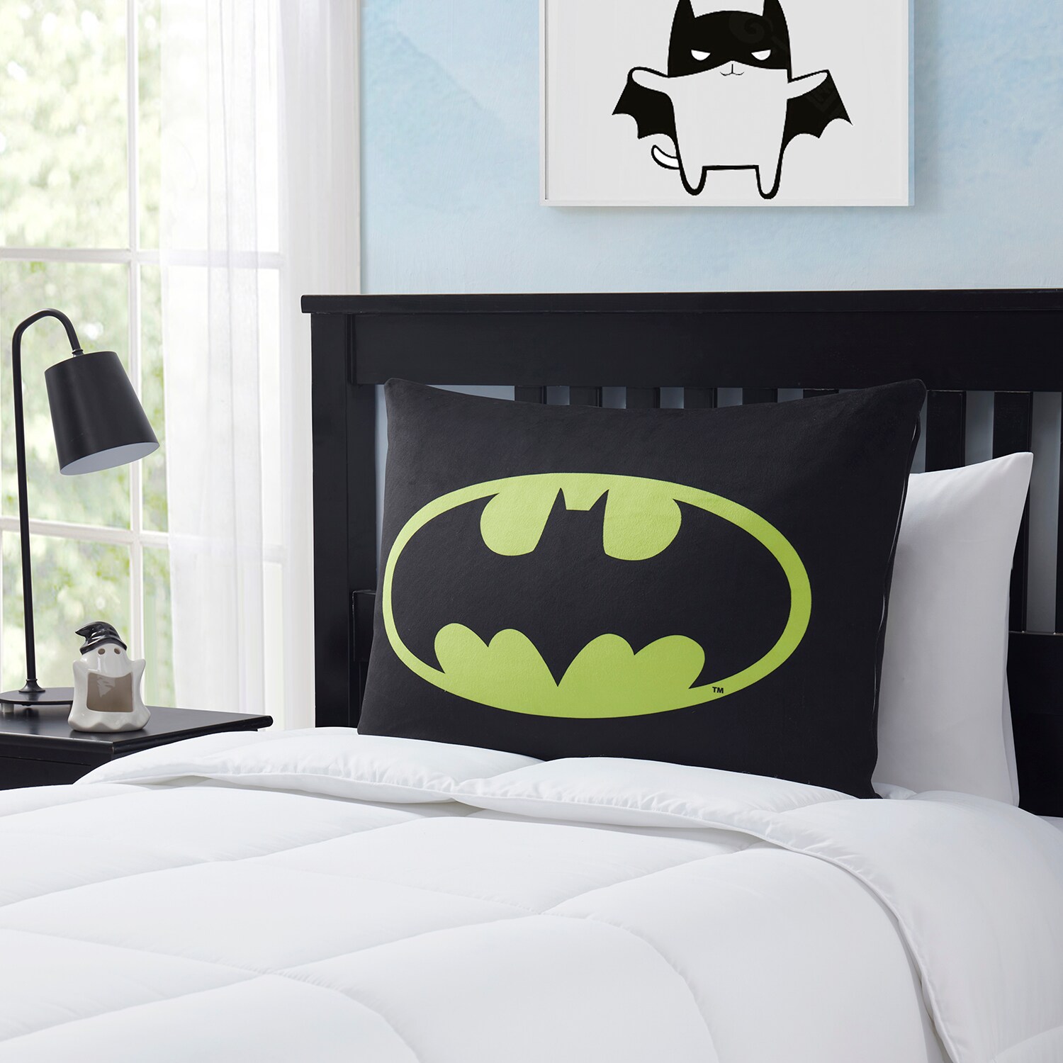Sweet Home Collection LOW-KIDS-PILL-BATMN Pillow-Cases - View #3