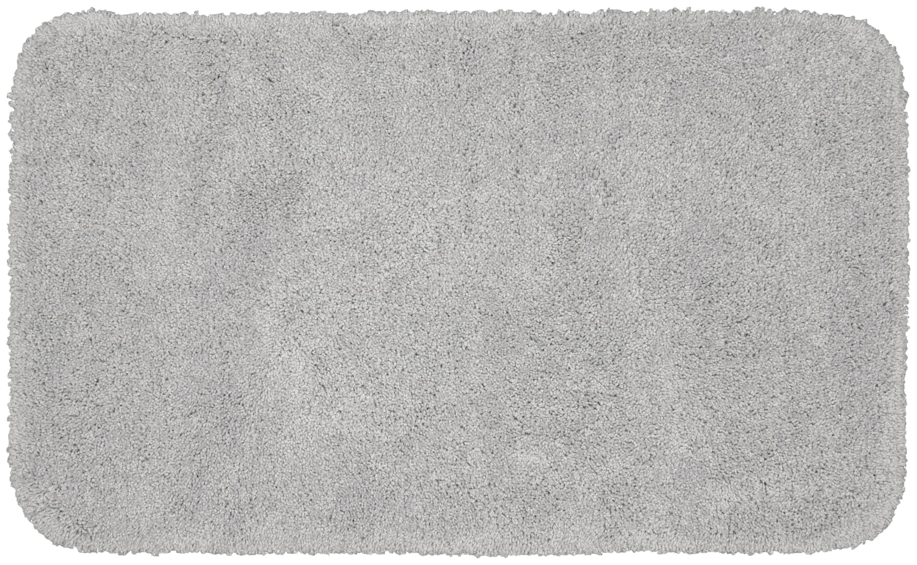 Garland Rug BA100W030050I7 Serendipity 30-in x 50-in Platinum Gray Nylon Bath rug