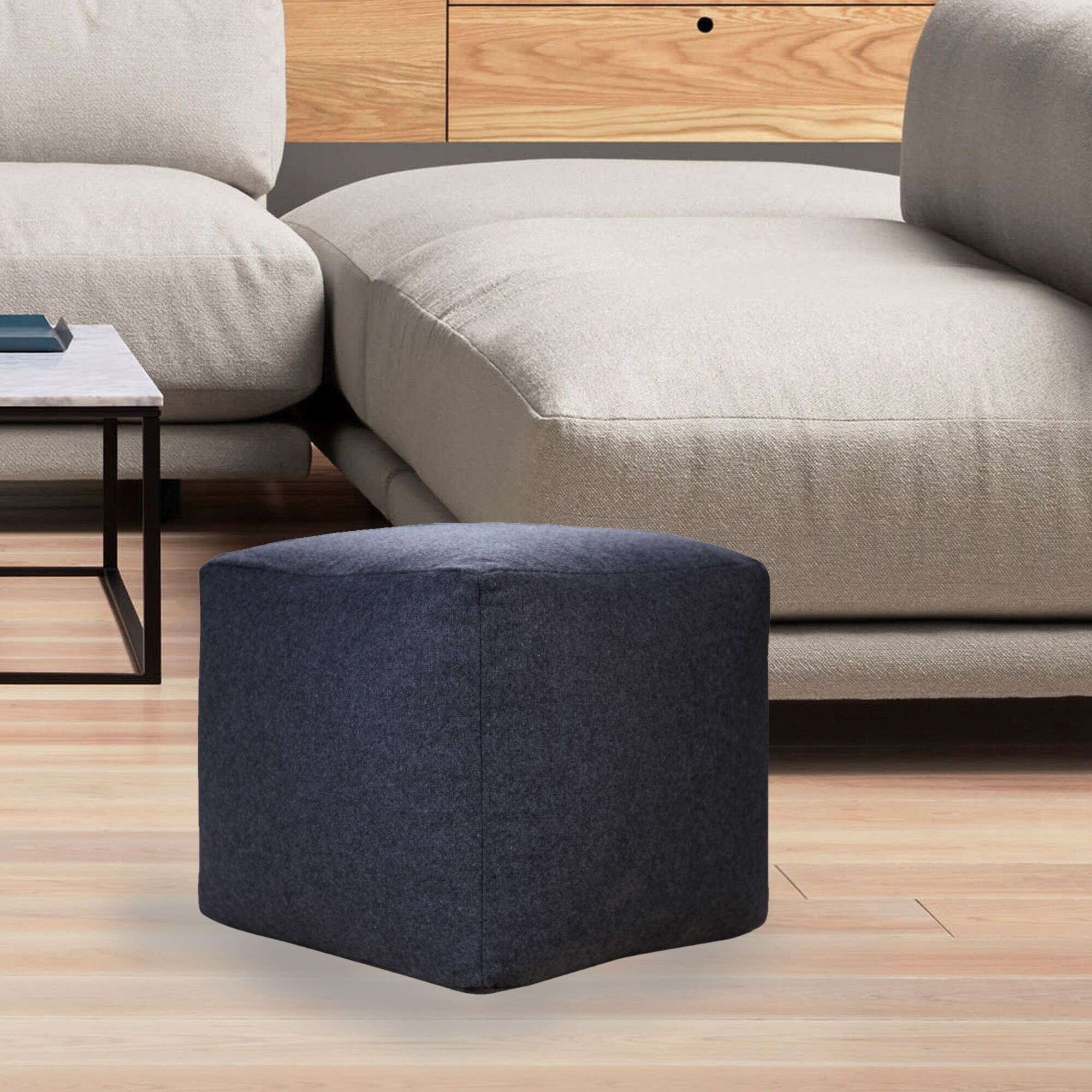 AANNY Designs JJSQPF019 Indoor-Ottomans - View #4