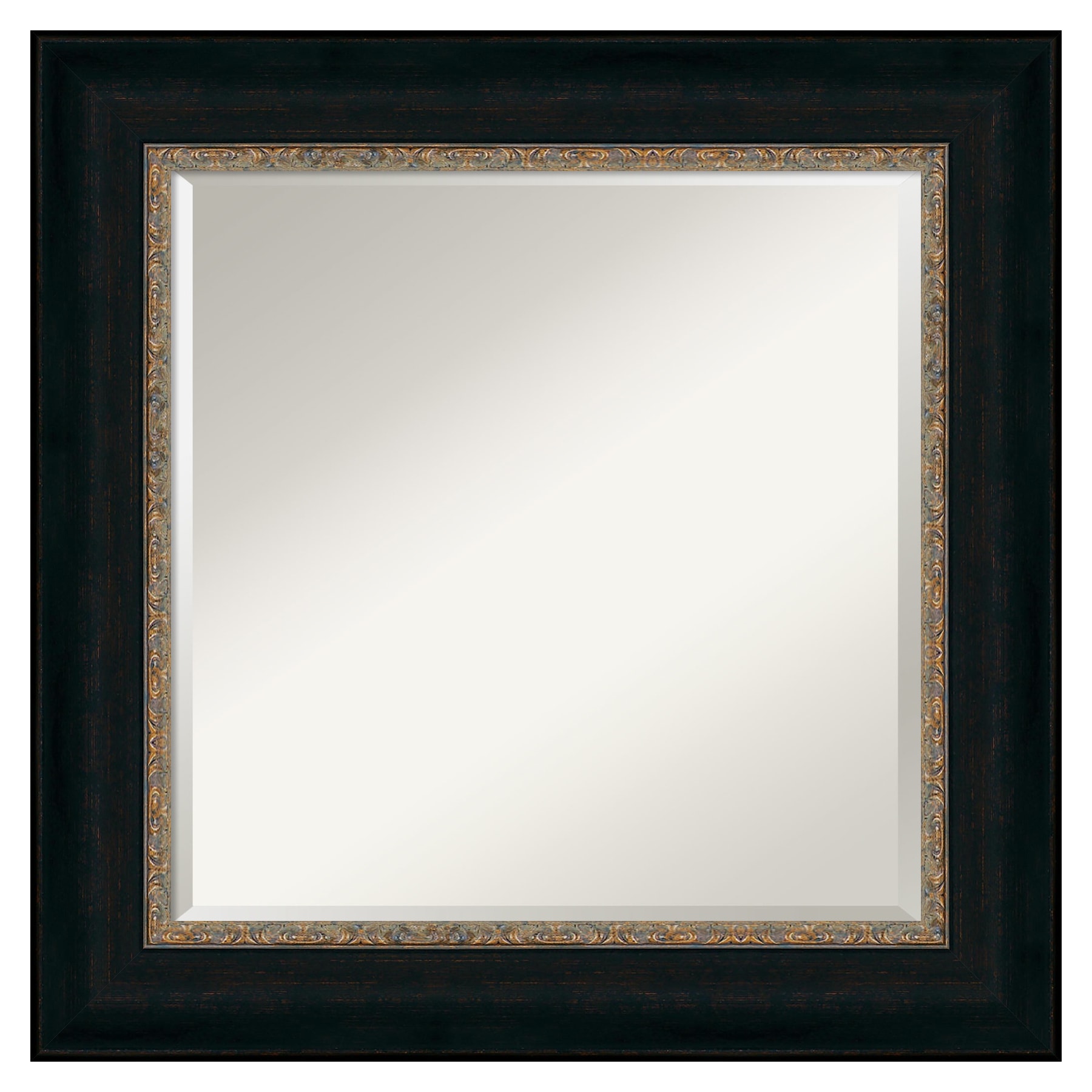 Amanti Art A17005480250 Paragon Bronze 26.5-Inches W x 26.5-Inches H Square Paragon Bronze Framed Wall Mirror