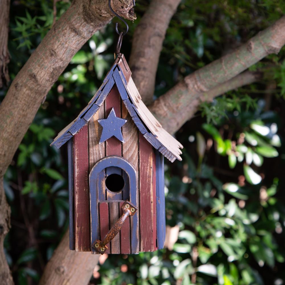 Decorative Birdhouse On Pole | Shelly Lighting