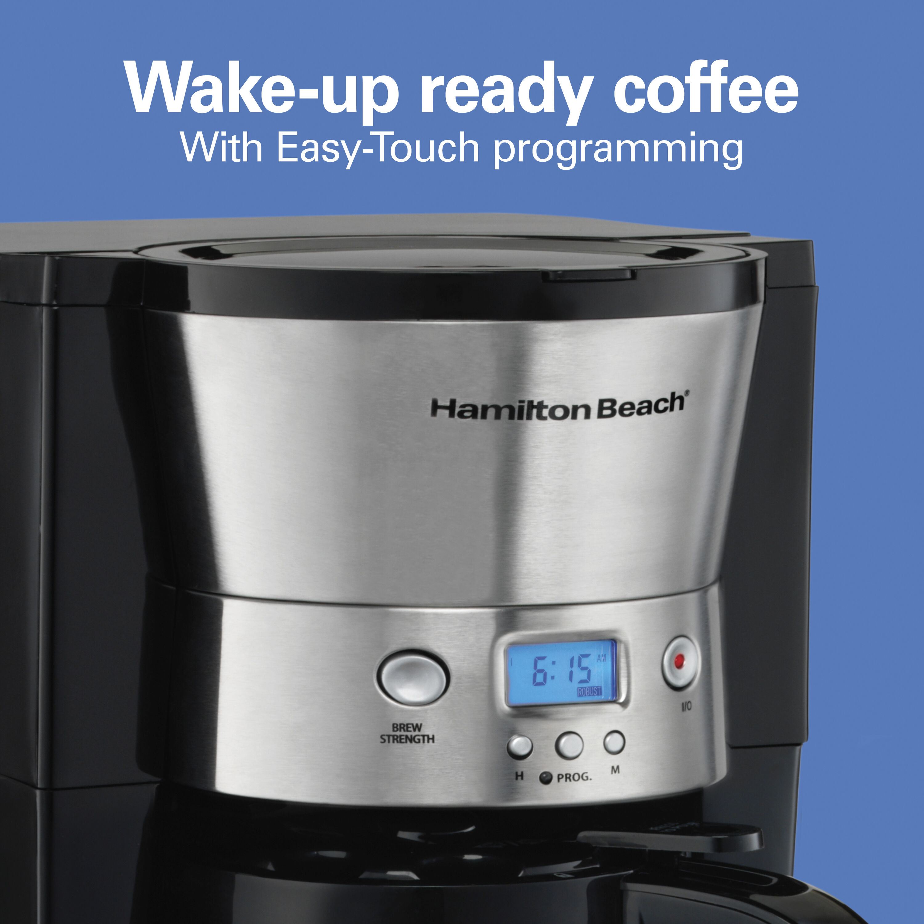 Hamilton Beach 10 Cup Programmable Drip Coffee Maker With Automatic