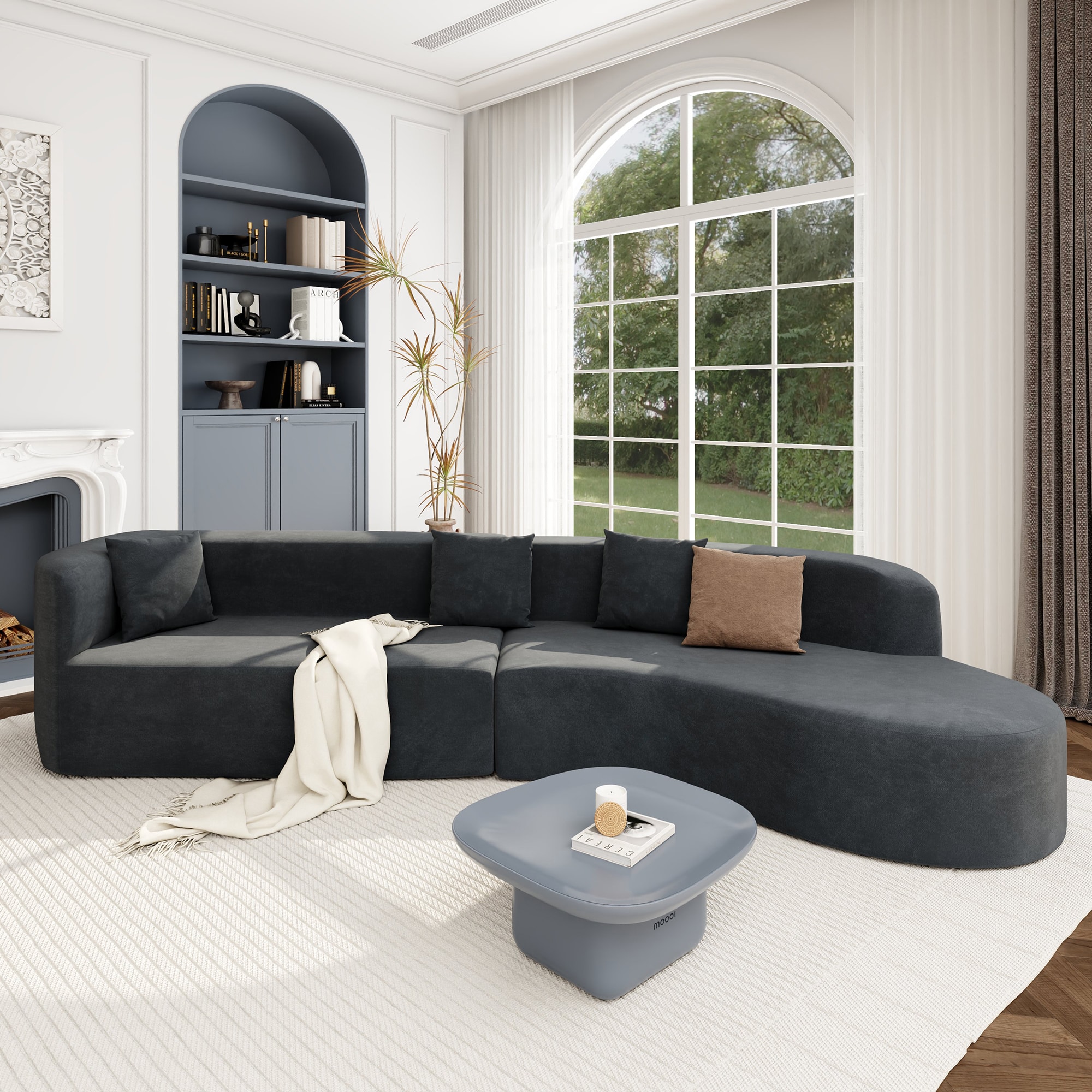 SINOFURN SYA020301GY Sofas-Loveseats - View #9