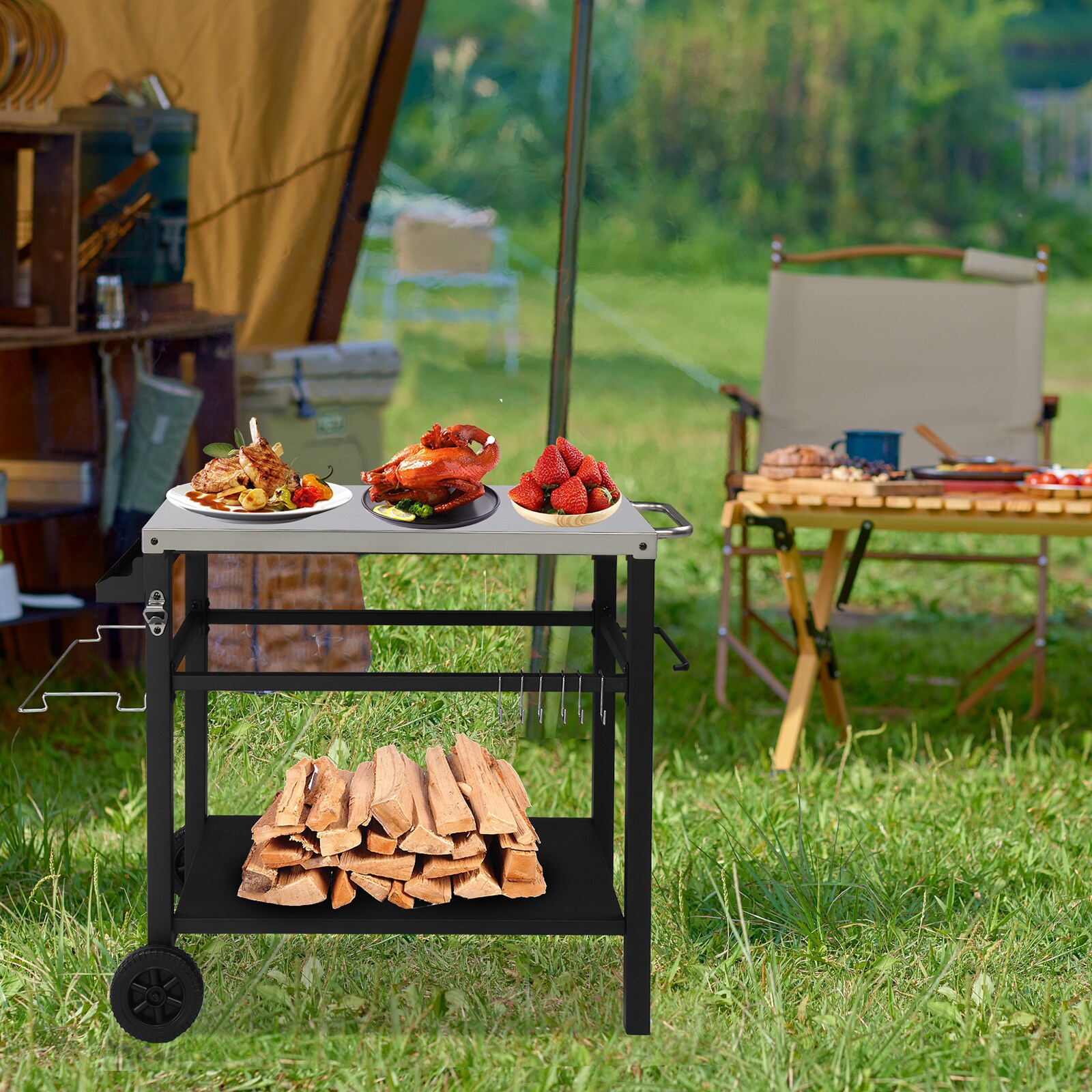 Outopee LO1G57000684 Grill-Carts-Grill-Stands - View #7
