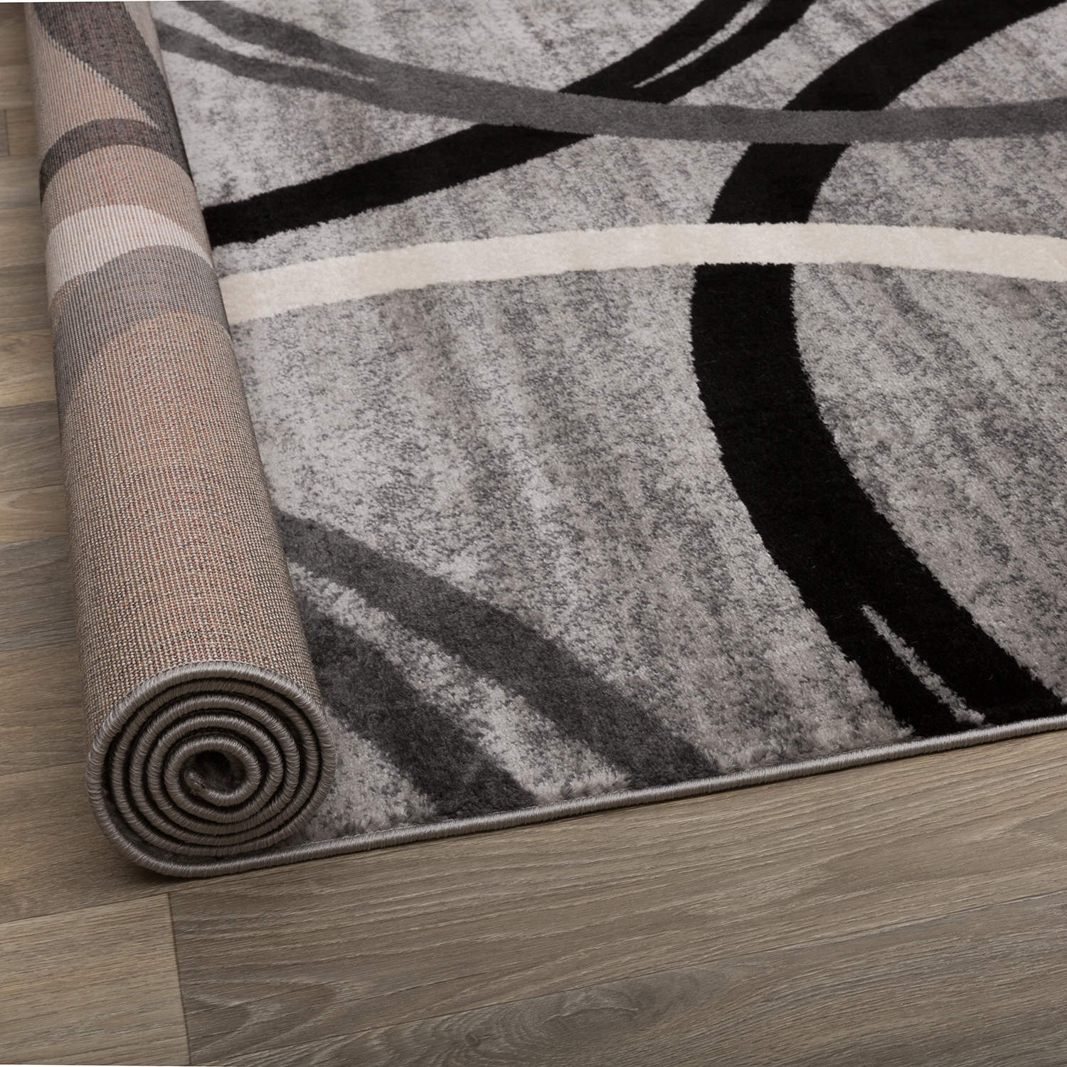World Rug Gallery 377GRAY8X10 rugs - View #3