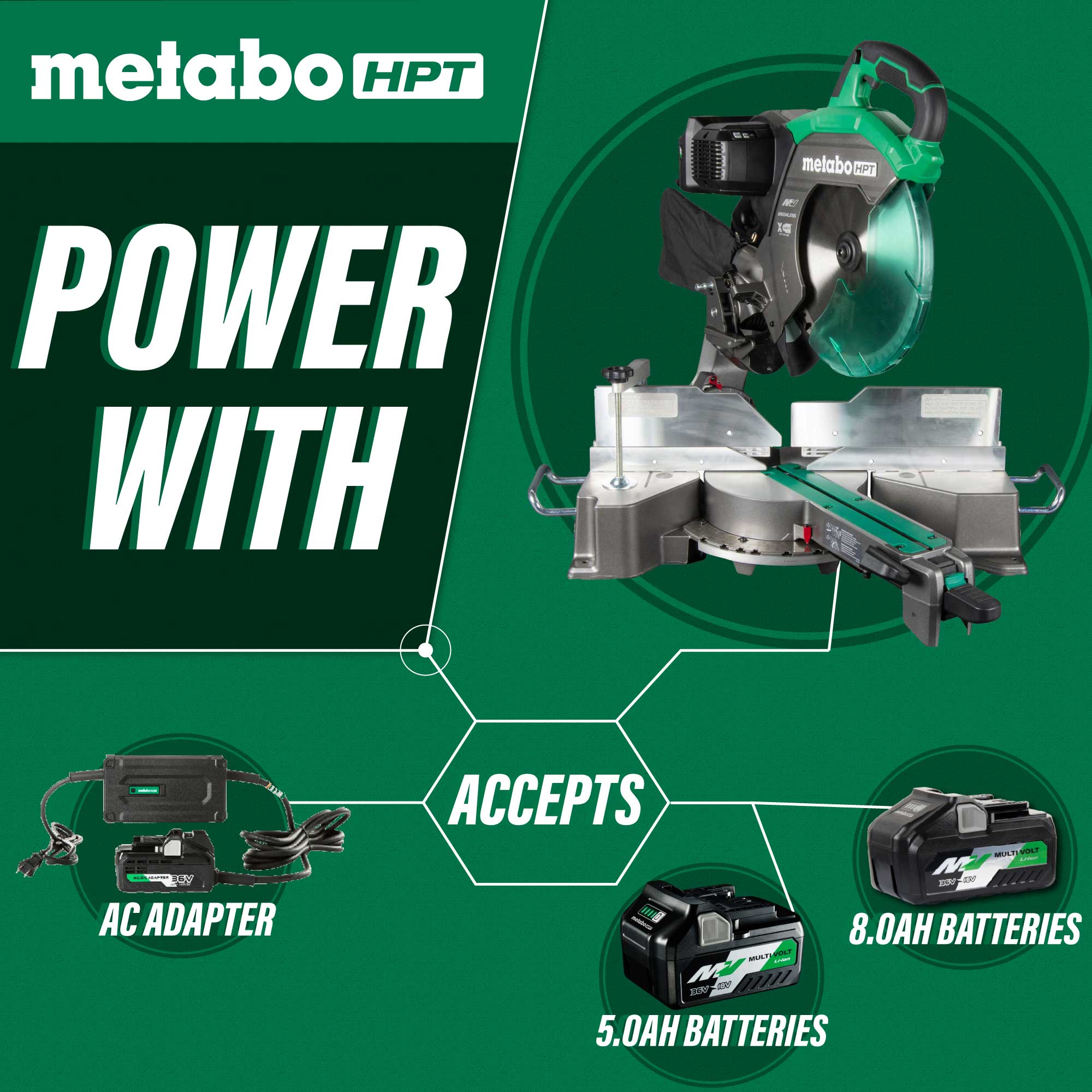 Metabo HPT C3612DRAQ4M b100060 - View #3