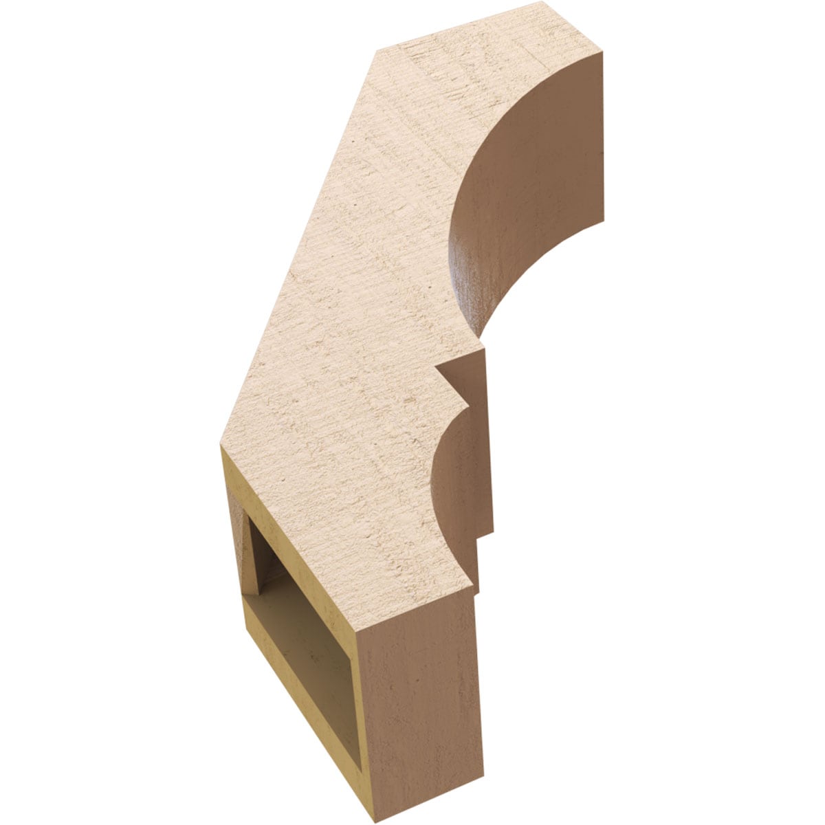 Ekena Millwork BRCUR05X14X18BOARCPR braces - View #7