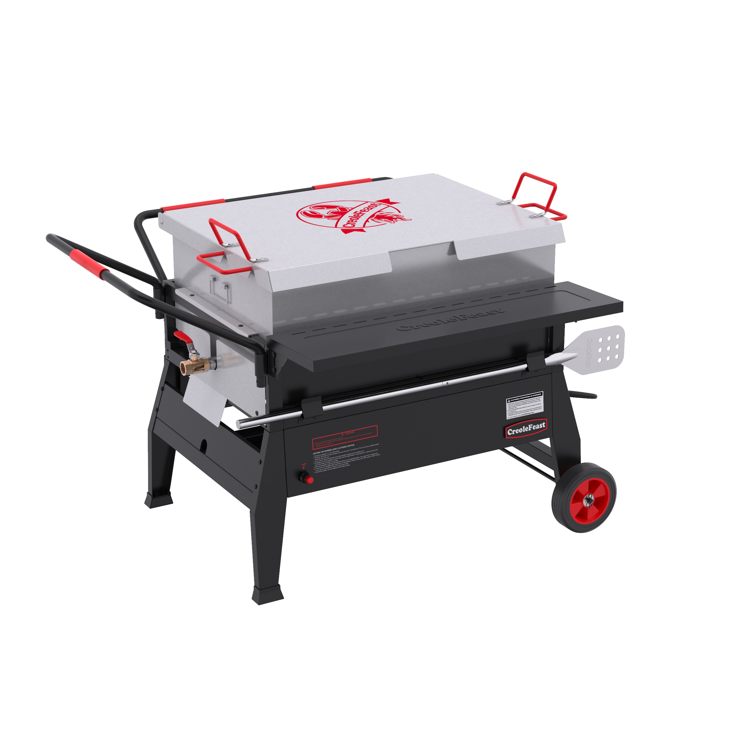 double burner crawfish cooker