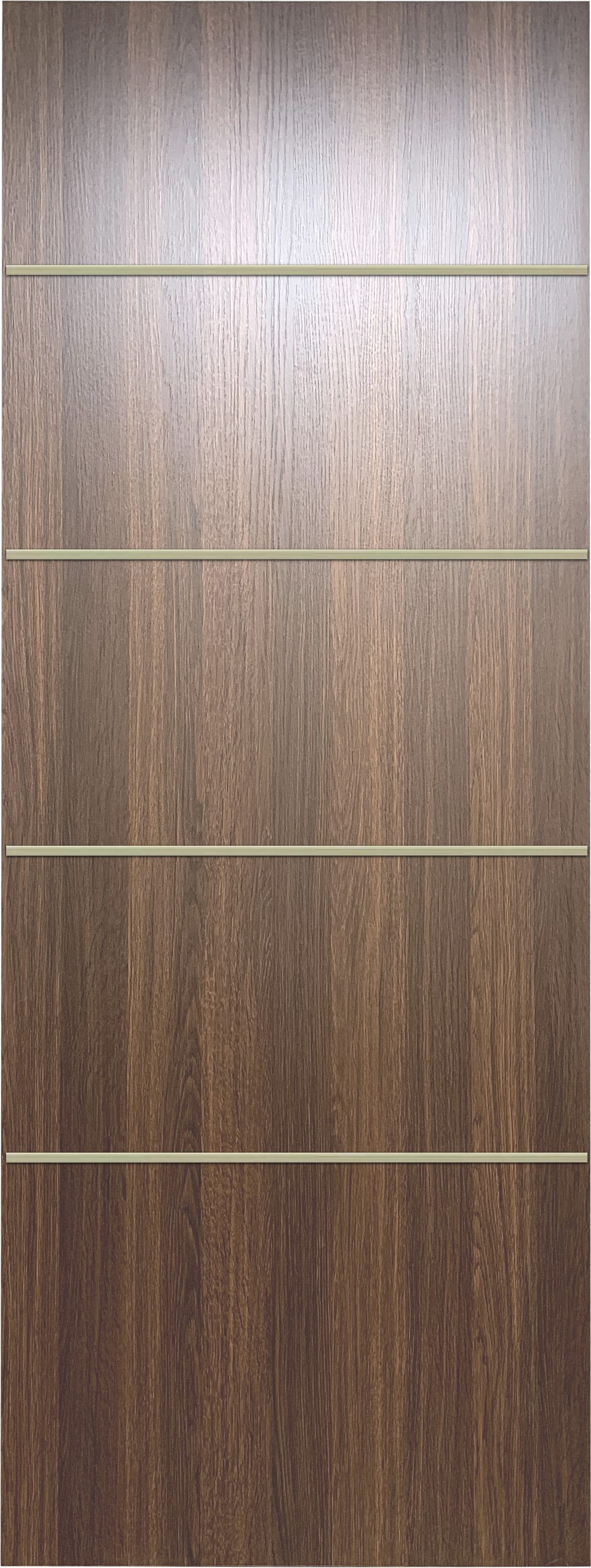 Valusso Design VD123680 Naples 28-in x 80-in Whiskey Oak Flush Textured Hollow core Prefinished Pine Wood Slab Door