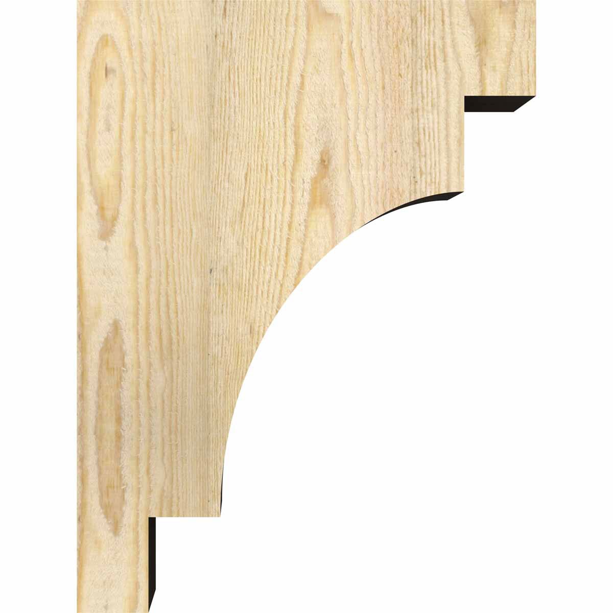 Ekena Millwork COR06X12X16MED00RDF corbels - View #3